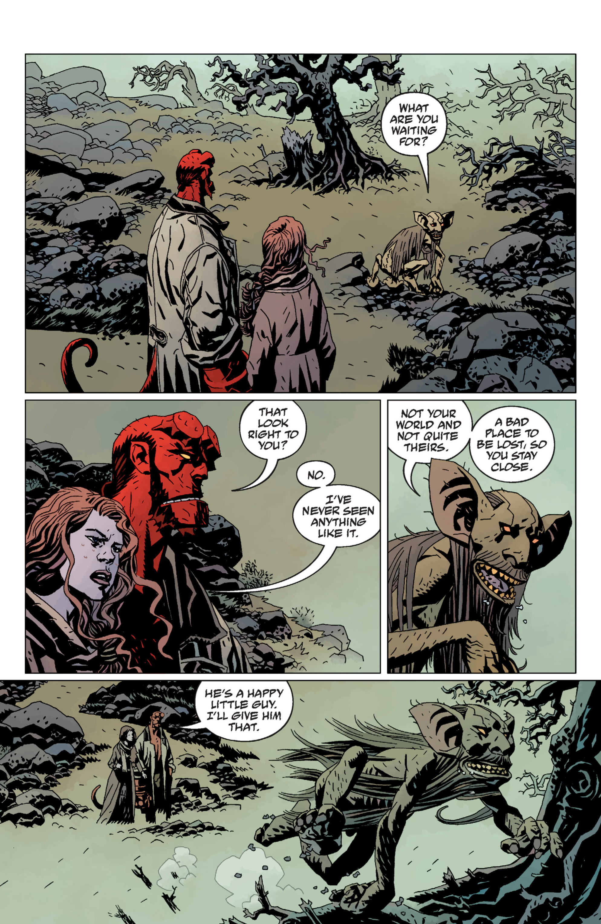 Read online Hellboy comic -  Issue #9 - 80