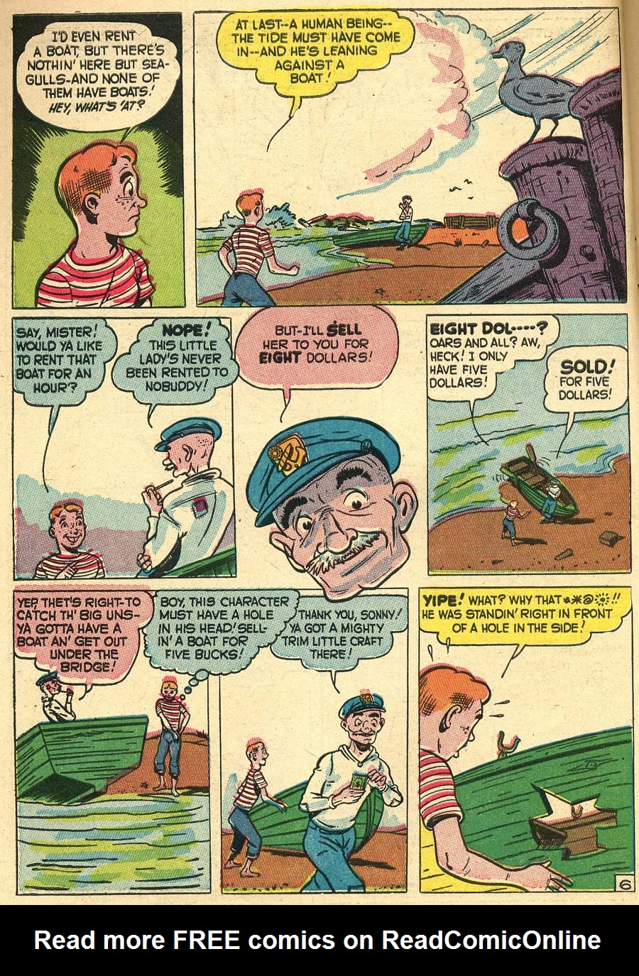 Read online Pep Comics comic -  Issue #57 - 8