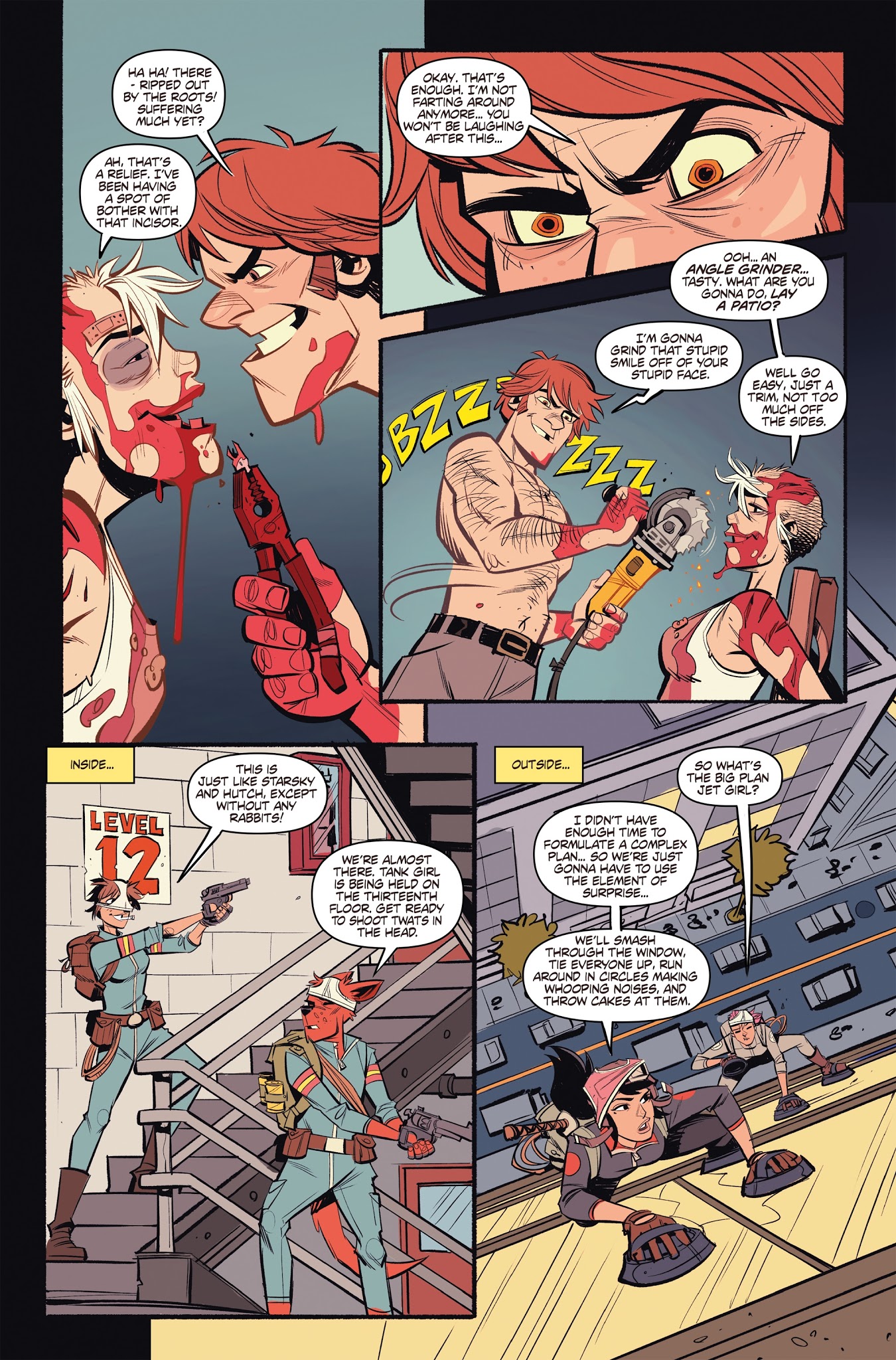 Read online The Wonderful World of Tank Girl comic -  Issue #1 - 19