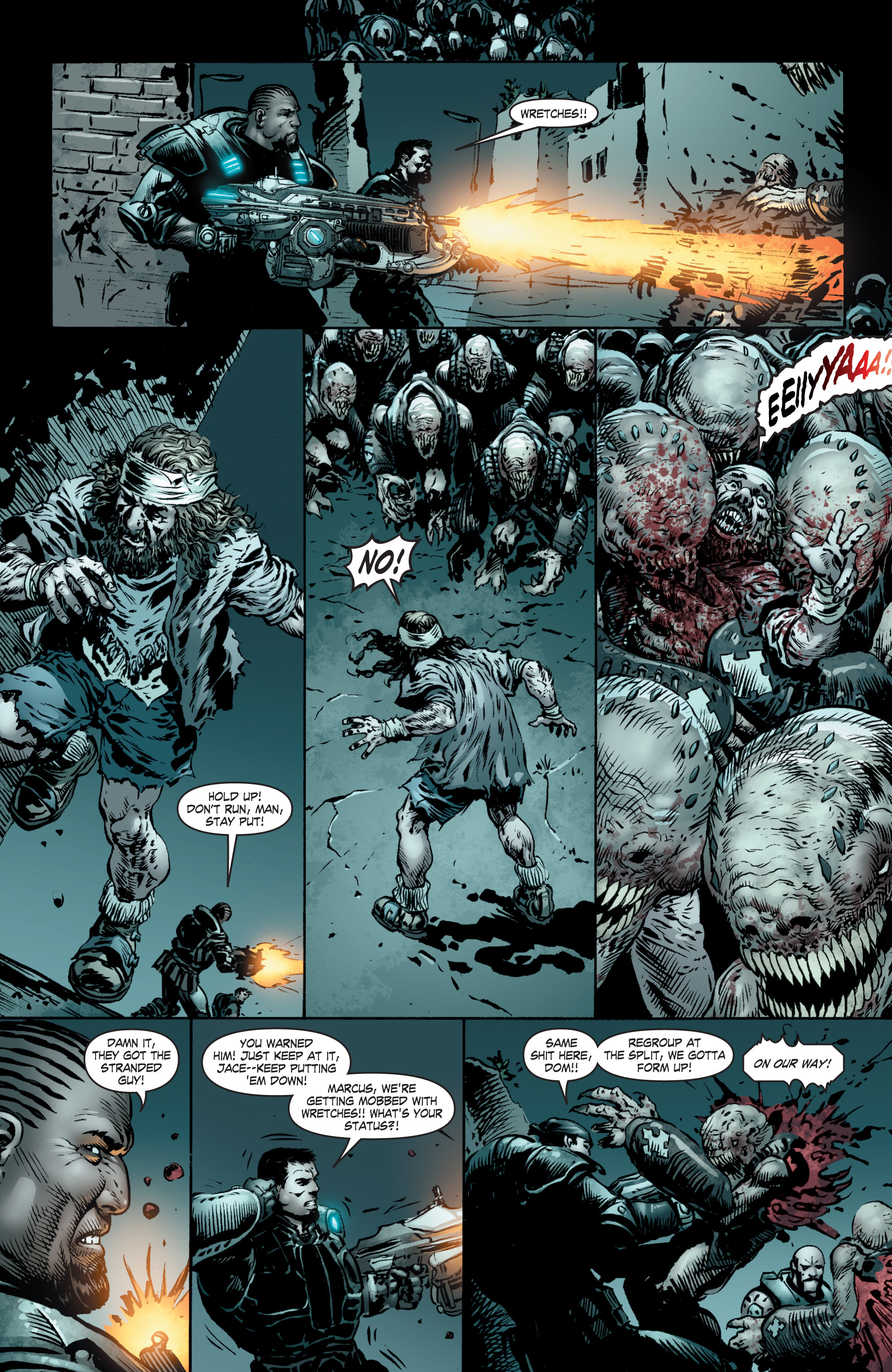 Read online Gears Of War comic -  Issue #4 - 22