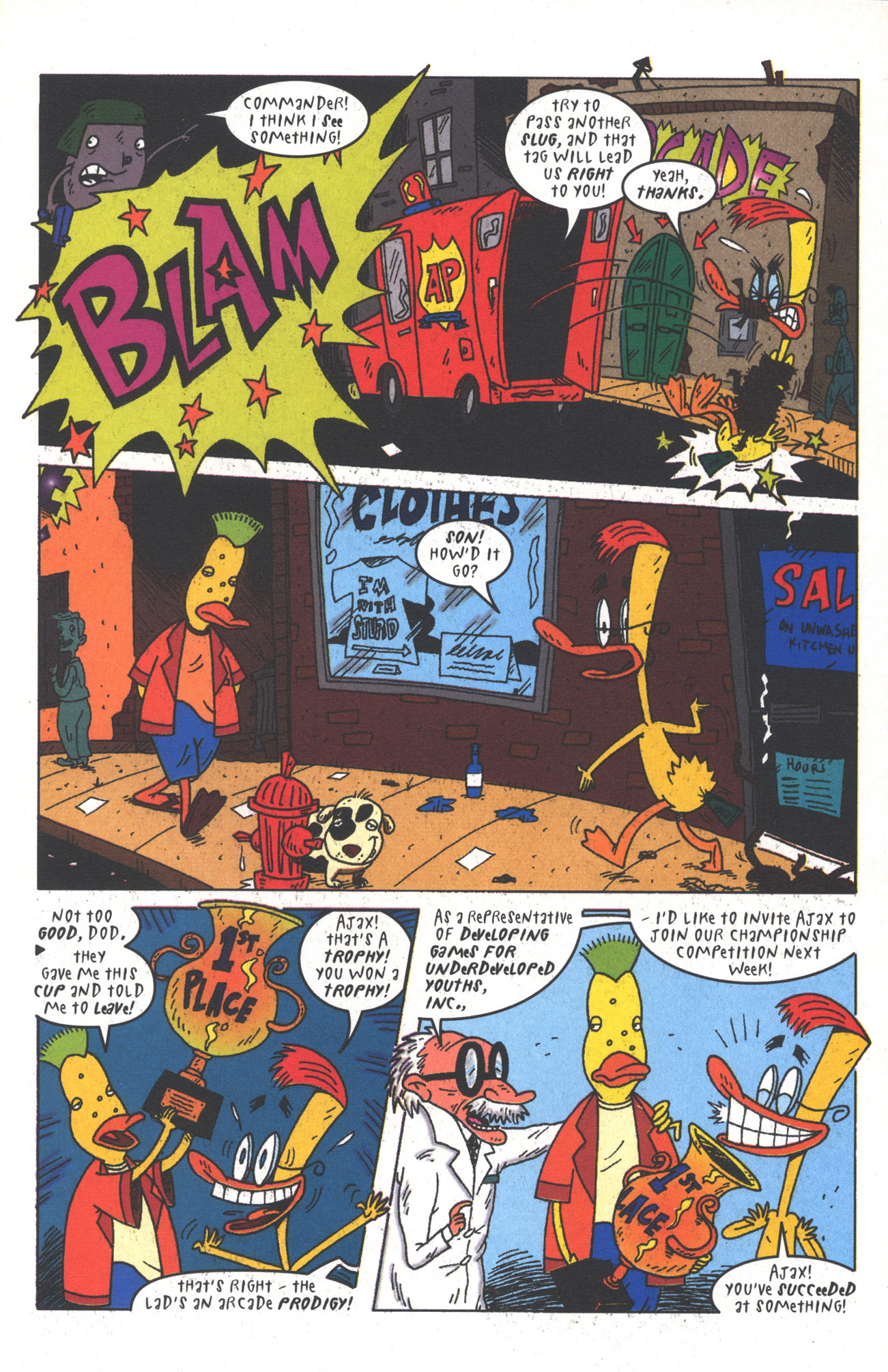 Read online Duckman (1994) comic -  Issue #2 - 9