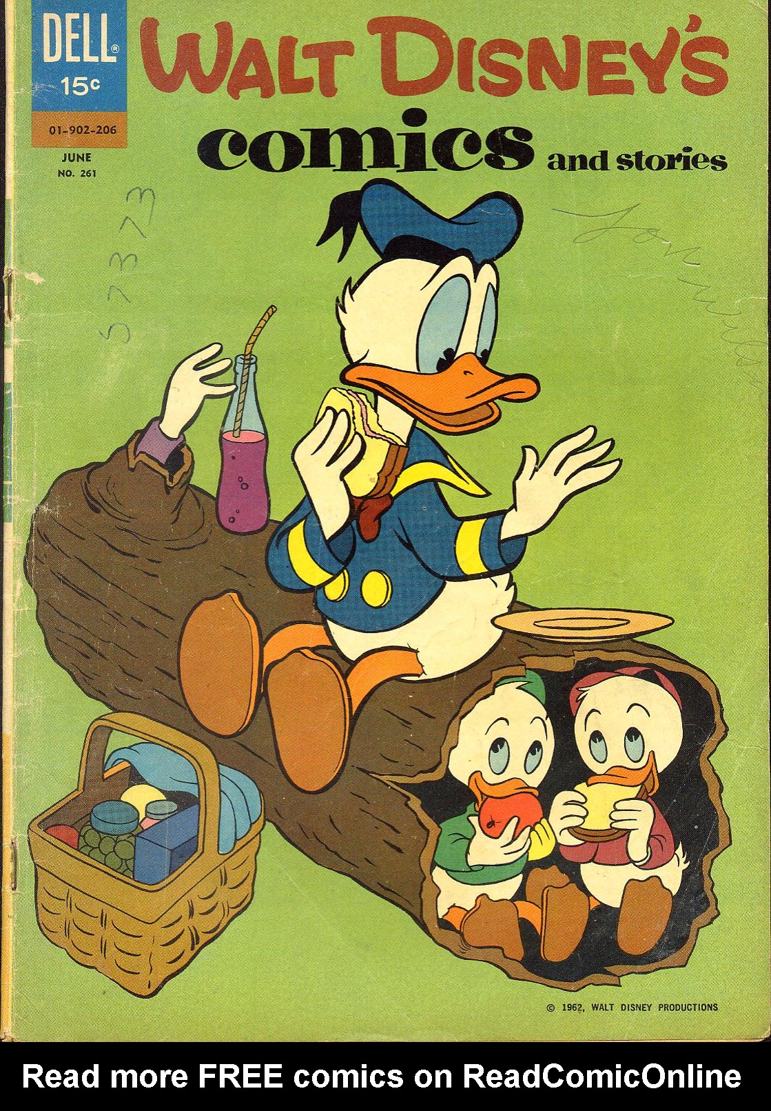 Read online Walt Disney's Comics and Stories comic -  Issue #261 - 1