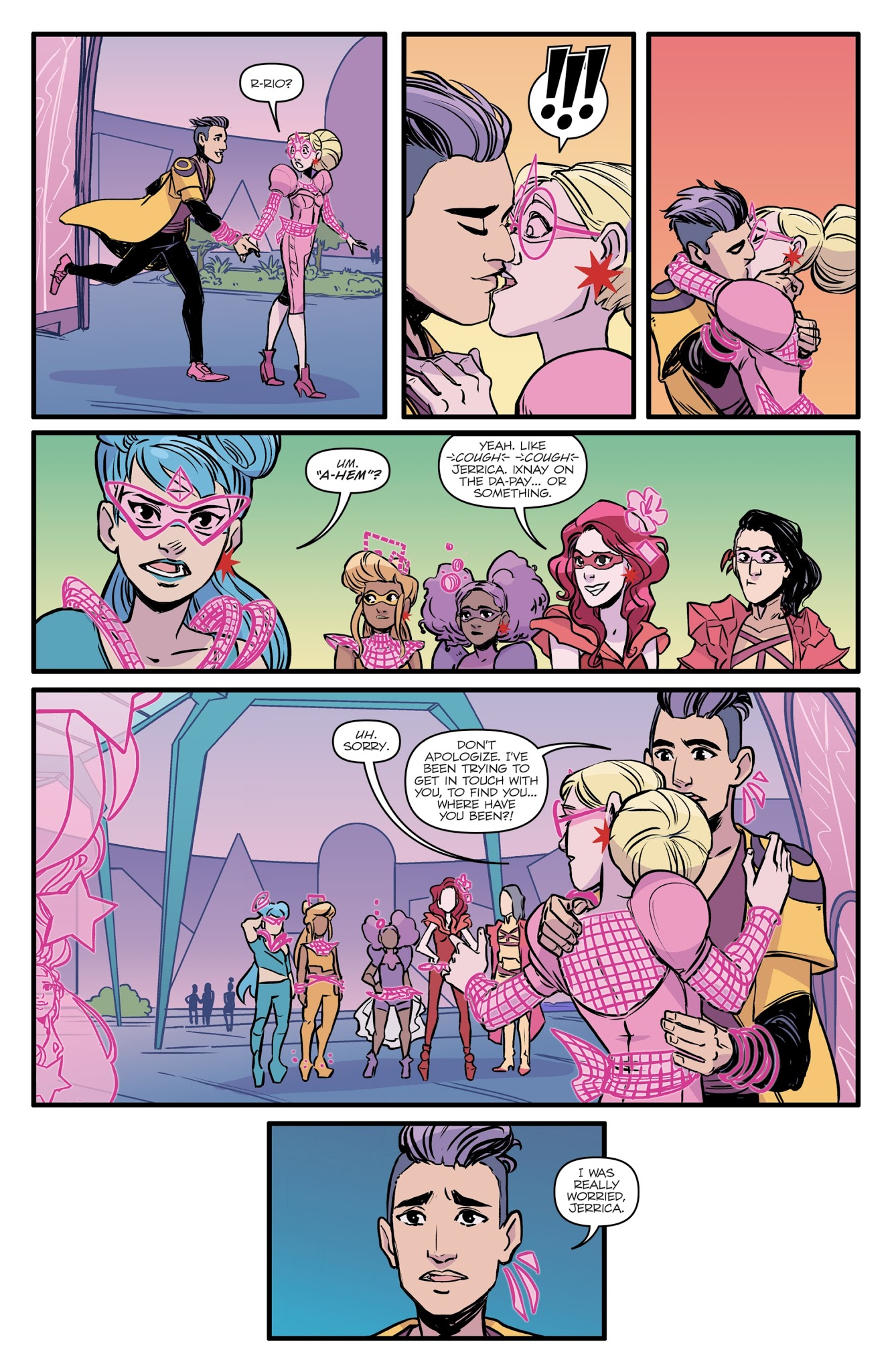 Read online Jem and the Holograms: Infinite comic -  Issue #2 - 8