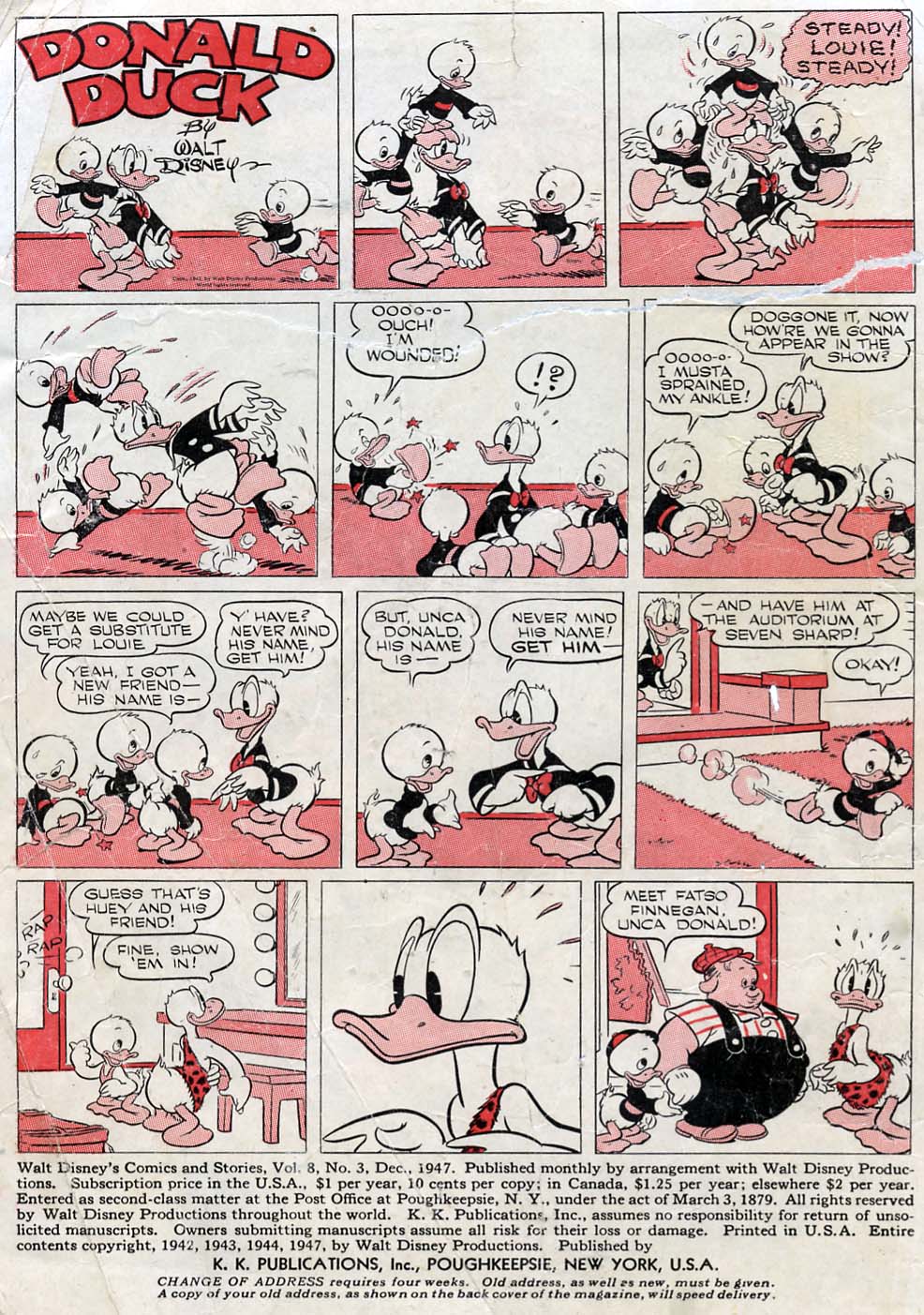 Read online Walt Disney's Comics and Stories comic -  Issue #87 - 2