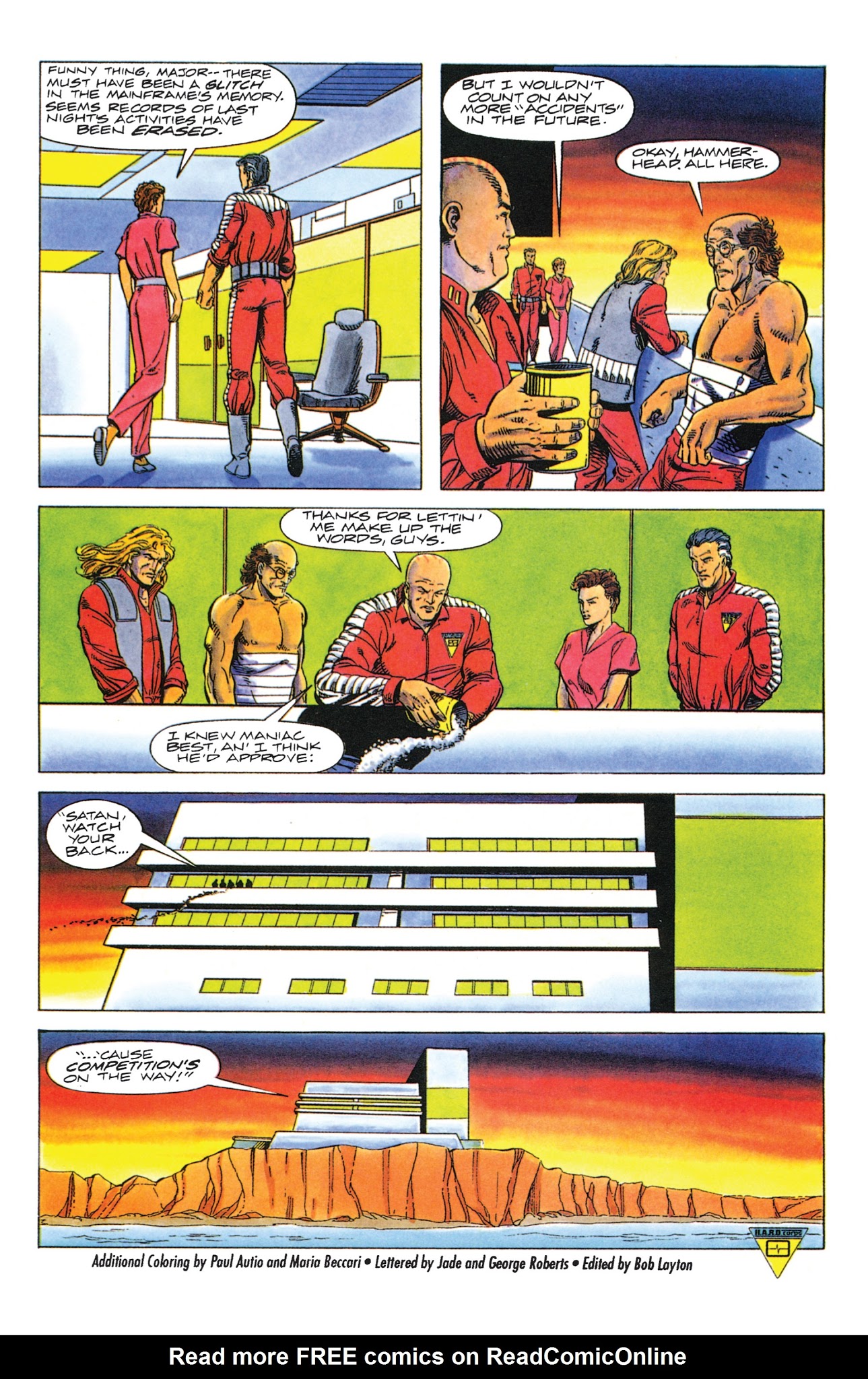 Read online Valiant Masters H.A.R.D. Corps comic -  Issue # TPB - 100
