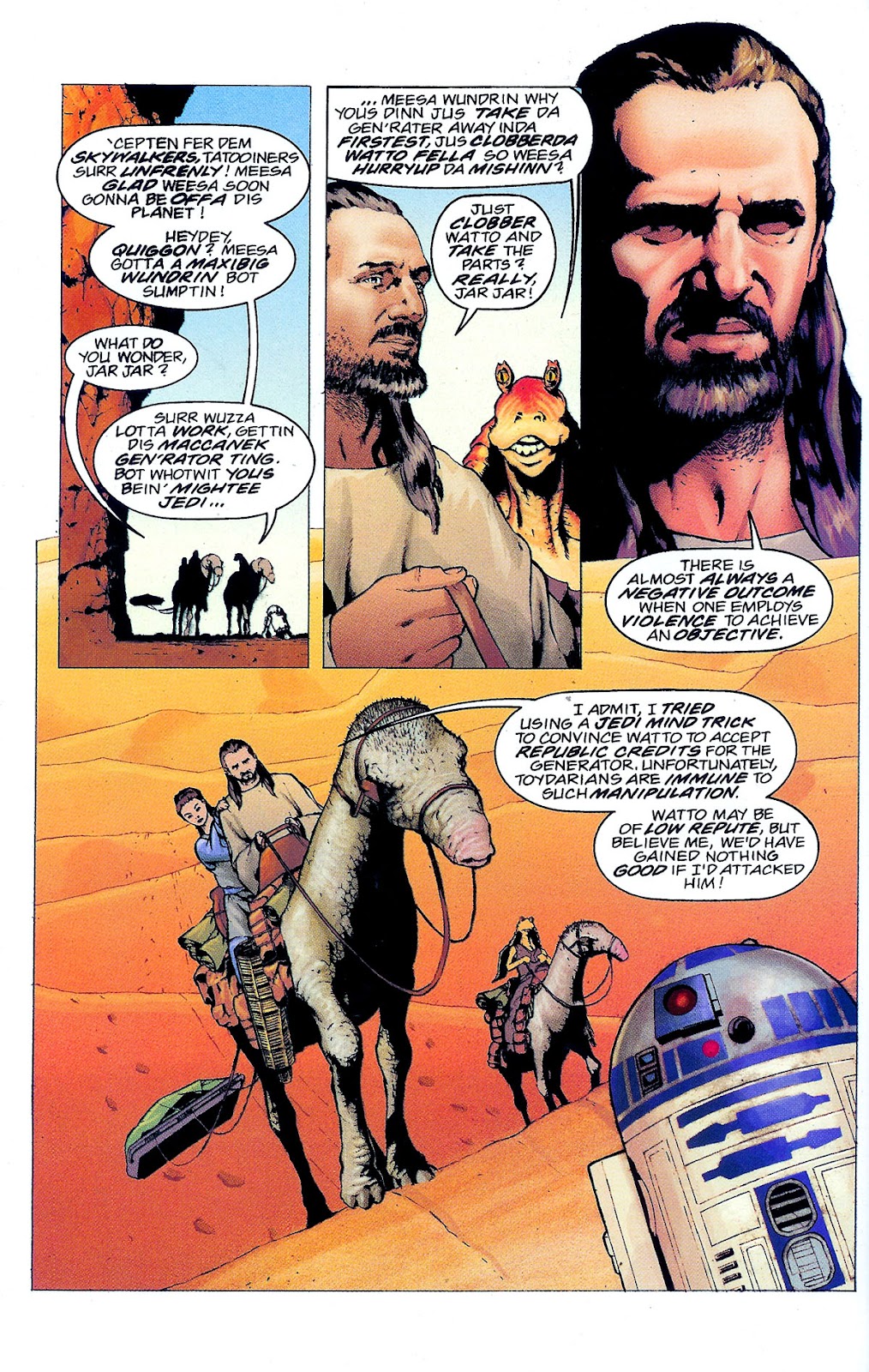 Star Wars: Episode I issue Issue - Qui-Gon Jinn - Page 12