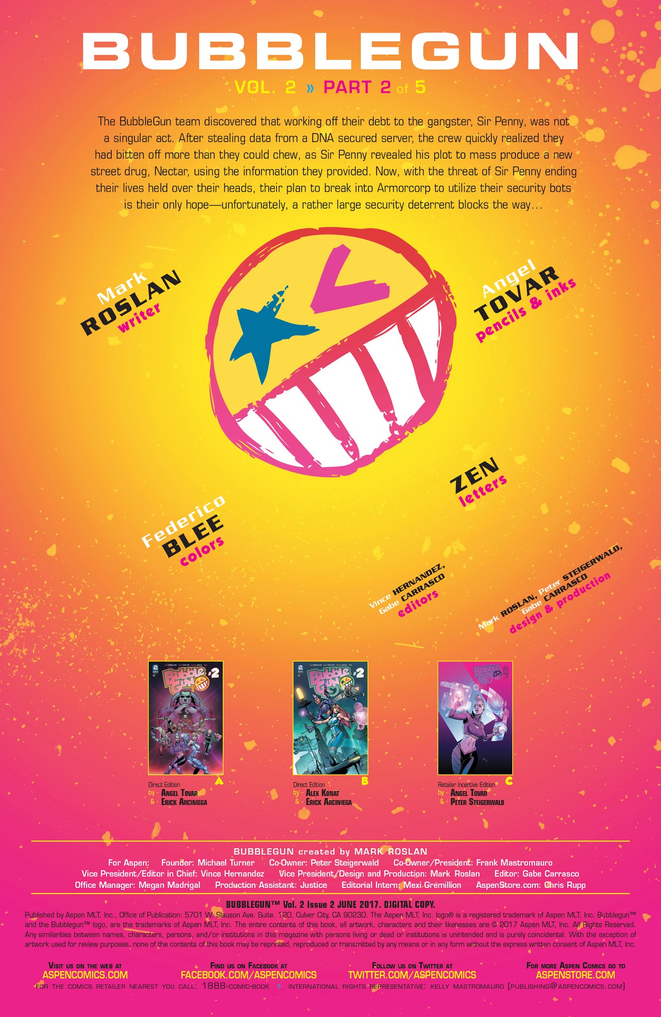 Read online BubbleGun (2017) comic -  Issue #2 - 3