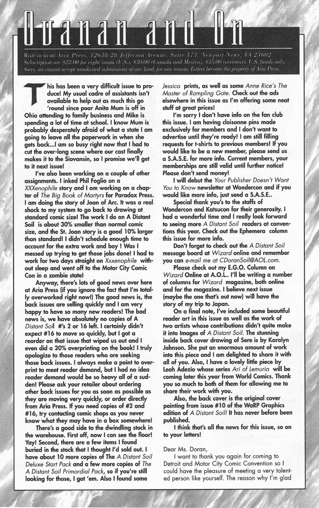 Read online A Distant Soil comic -  Issue #19 - 22