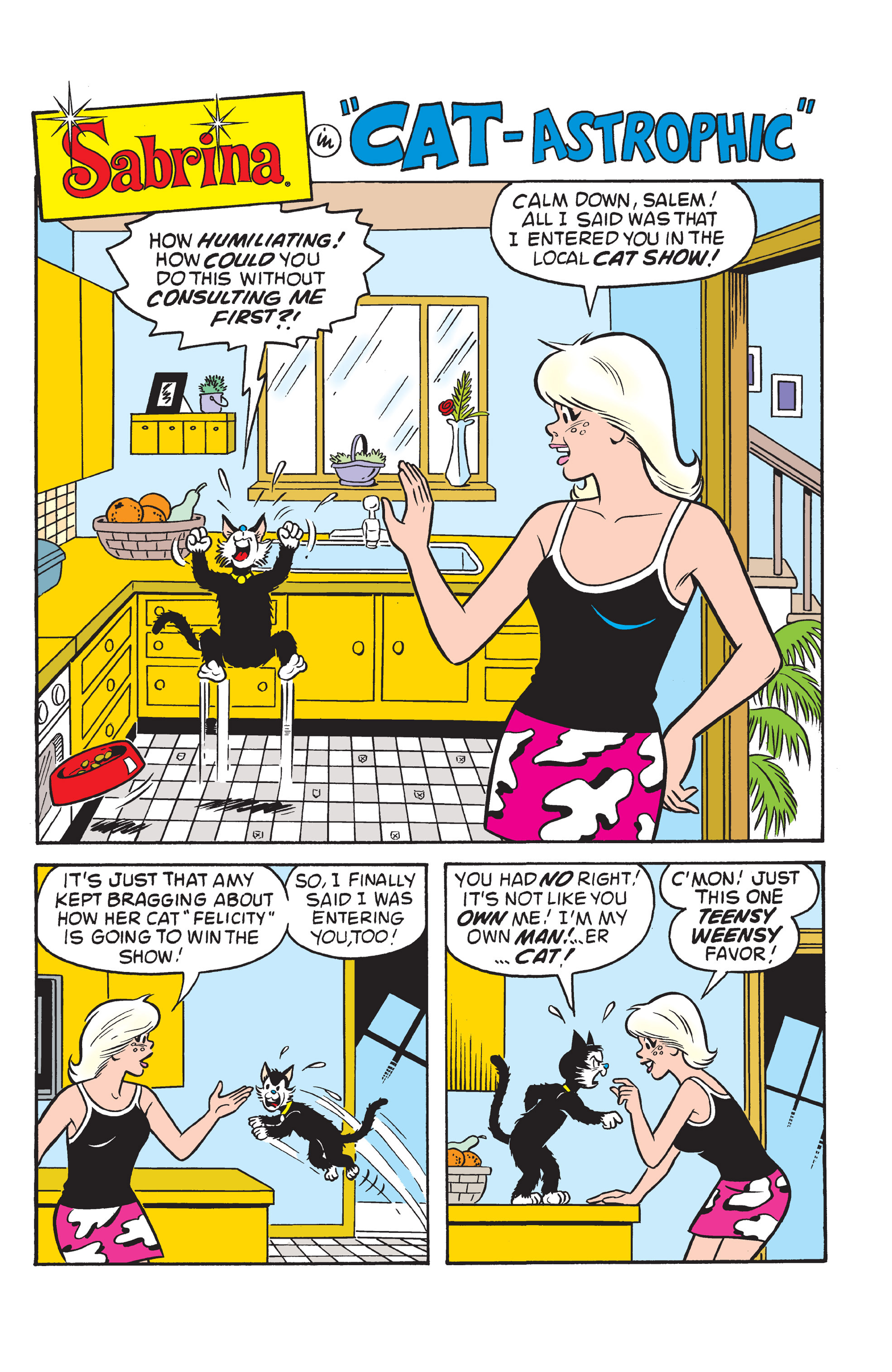 Read online Sabrina the Teenage Witch (1997) comic -  Issue #16 - 19