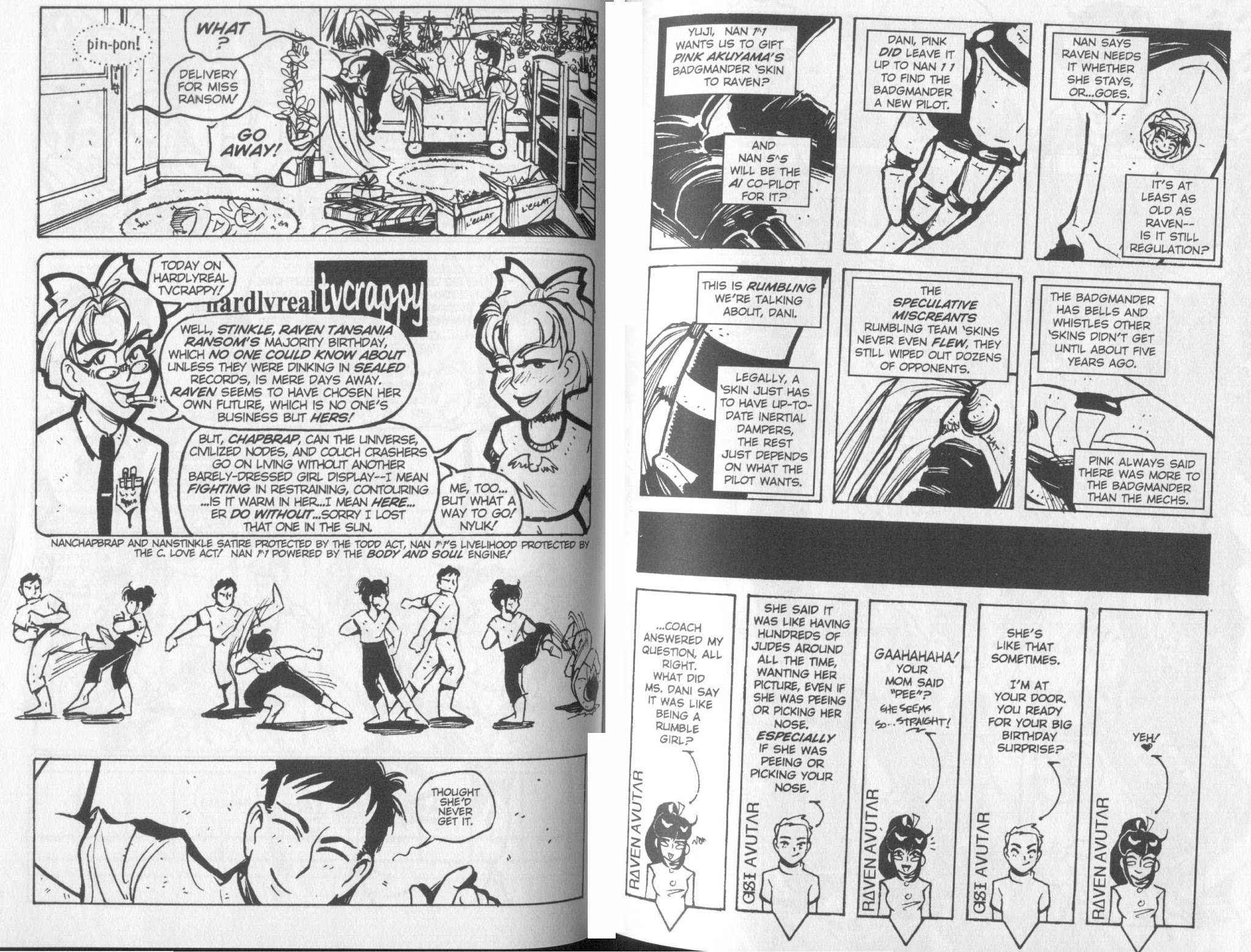 Read online Rumble Girls: Silky Warrior Tansie comic -  Issue #3 - 5