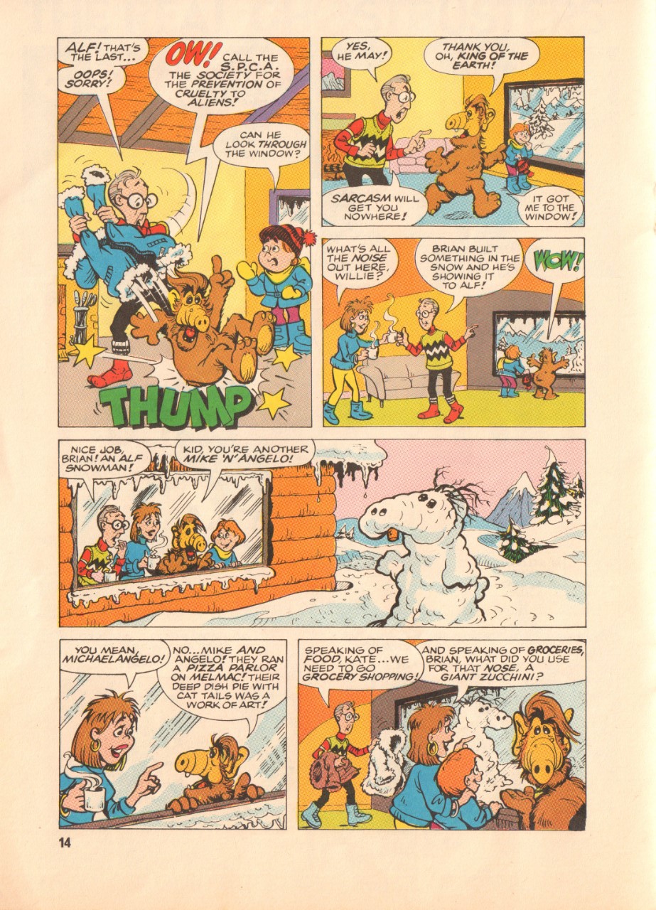 Read online Alf (1988) comic -  Issue #1 - 14