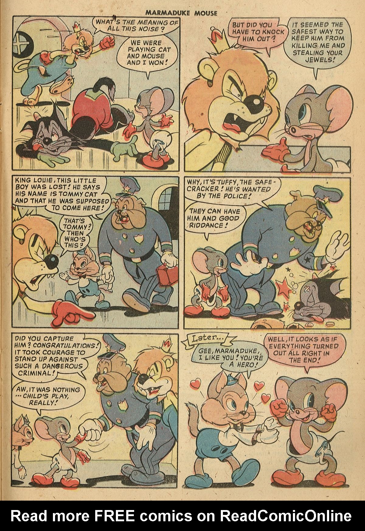 Read online Marmaduke Mouse comic -  Issue #13 - 25