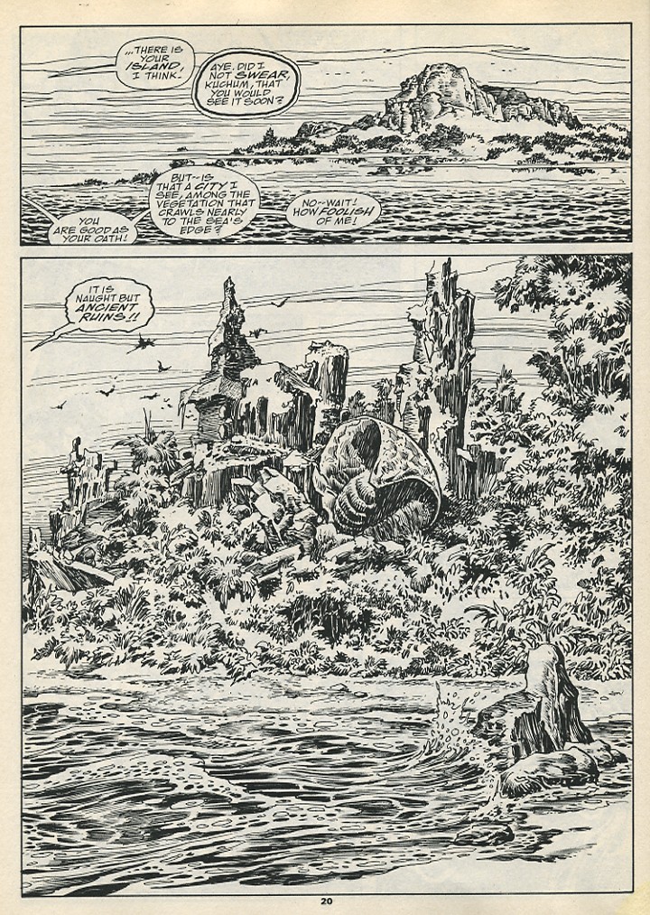 The Savage Sword Of Conan issue 192 - Page 22