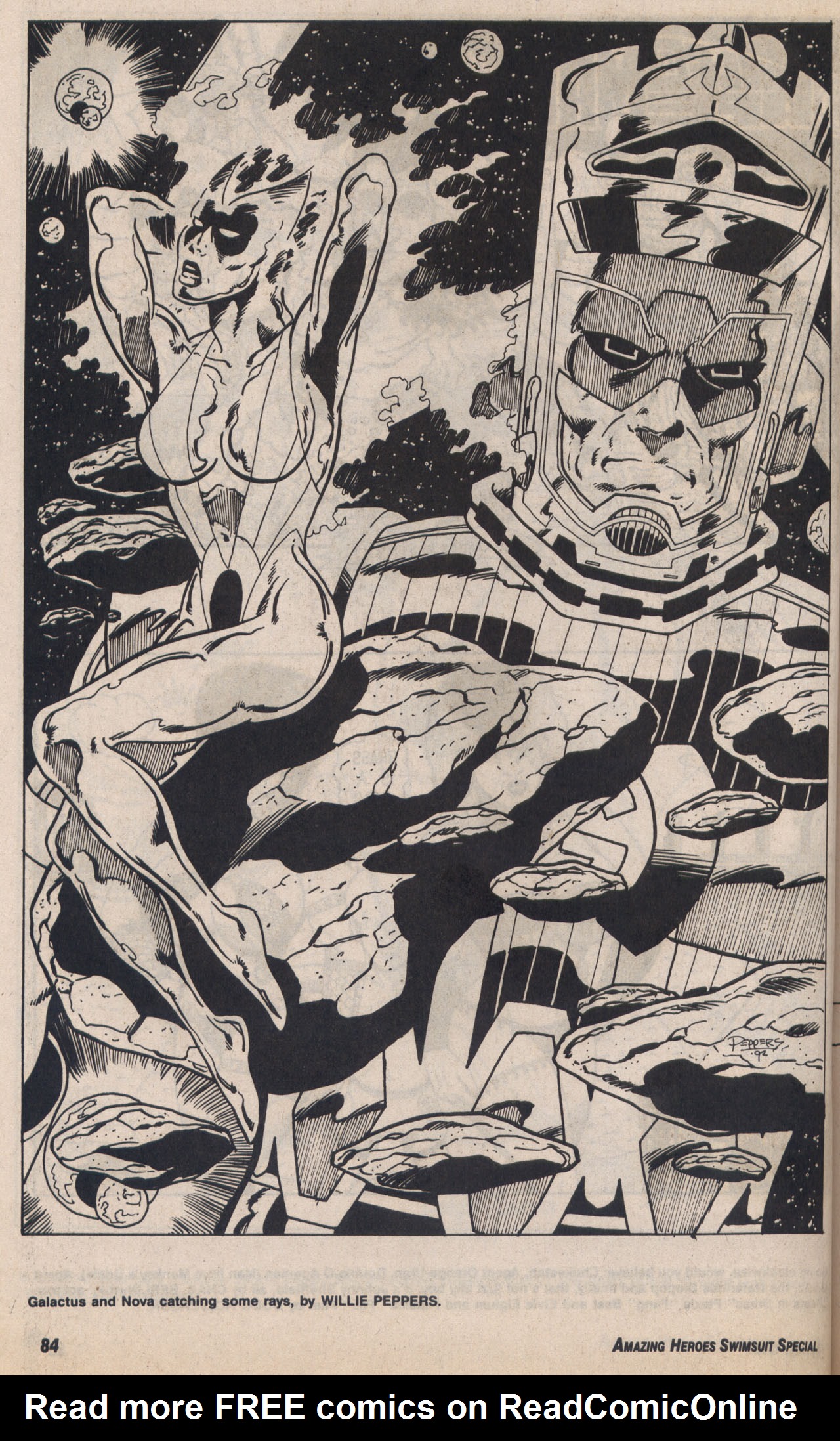 Read online Amazing Heroes Swimsuit Special comic -  Issue # TPB 3 - 83