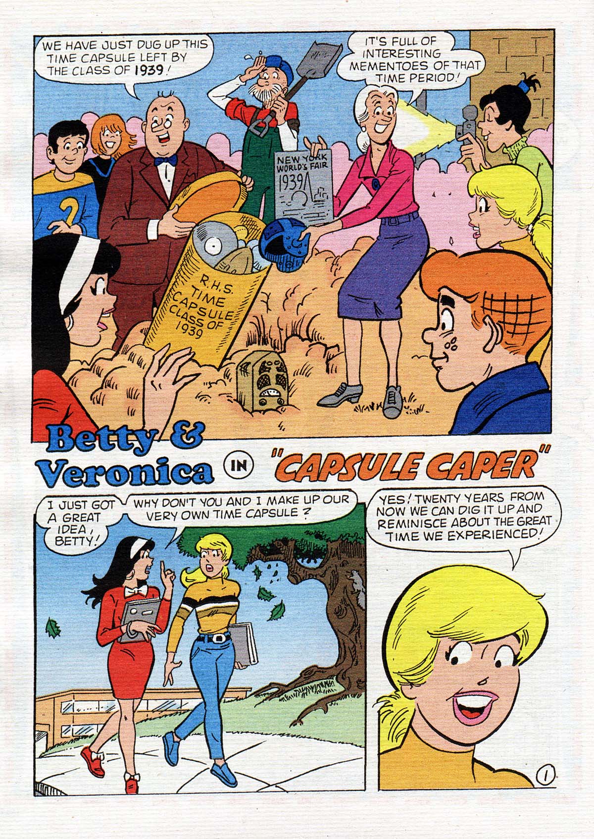 Read online Betty and Veronica Digest Magazine comic -  Issue #124 - 65