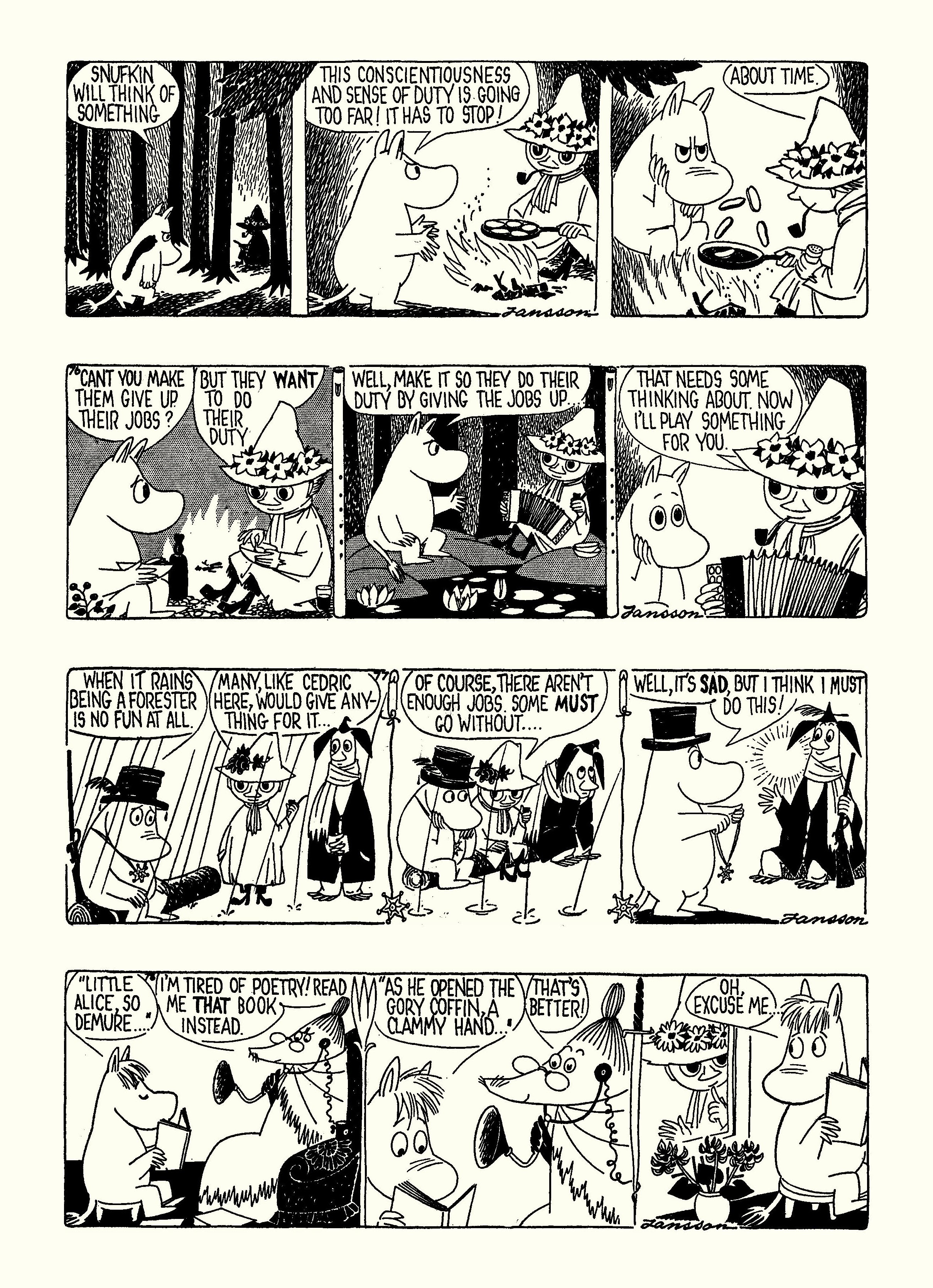 Read online Moomin: The Complete Tove Jansson Comic Strip comic -  Issue # TPB 4 - 56