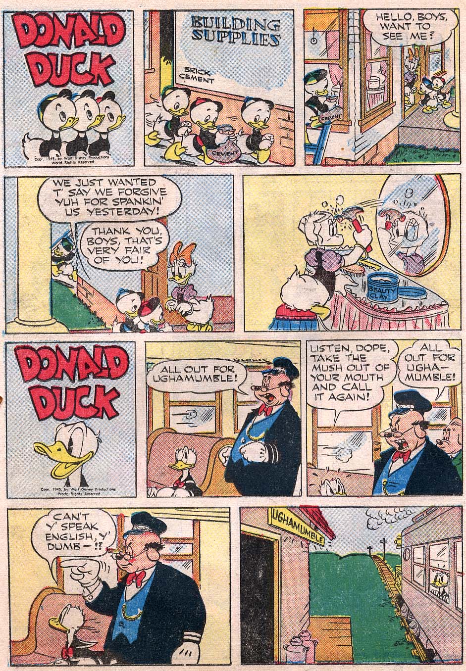 Read online Walt Disney's Comics and Stories comic -  Issue #99 - 38