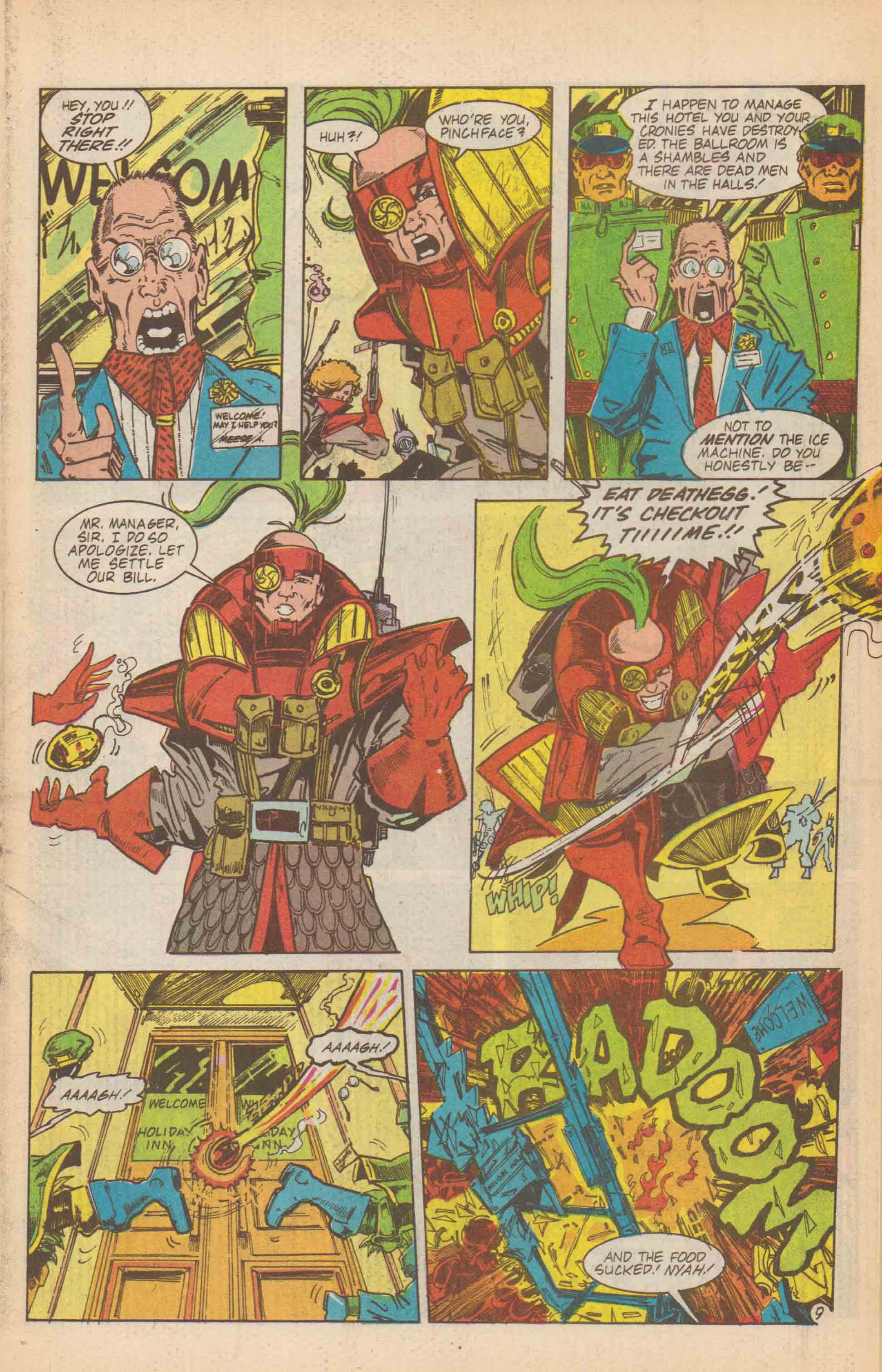 Read online Pirate Corp$! (1987) comic -  Issue #2 - 10