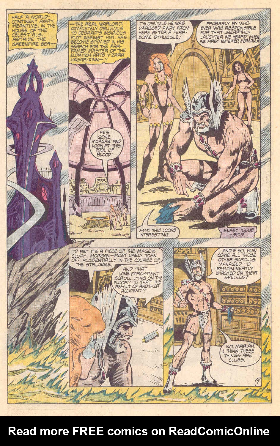 Read online Warlord (1976) comic -  Issue #114 - 7