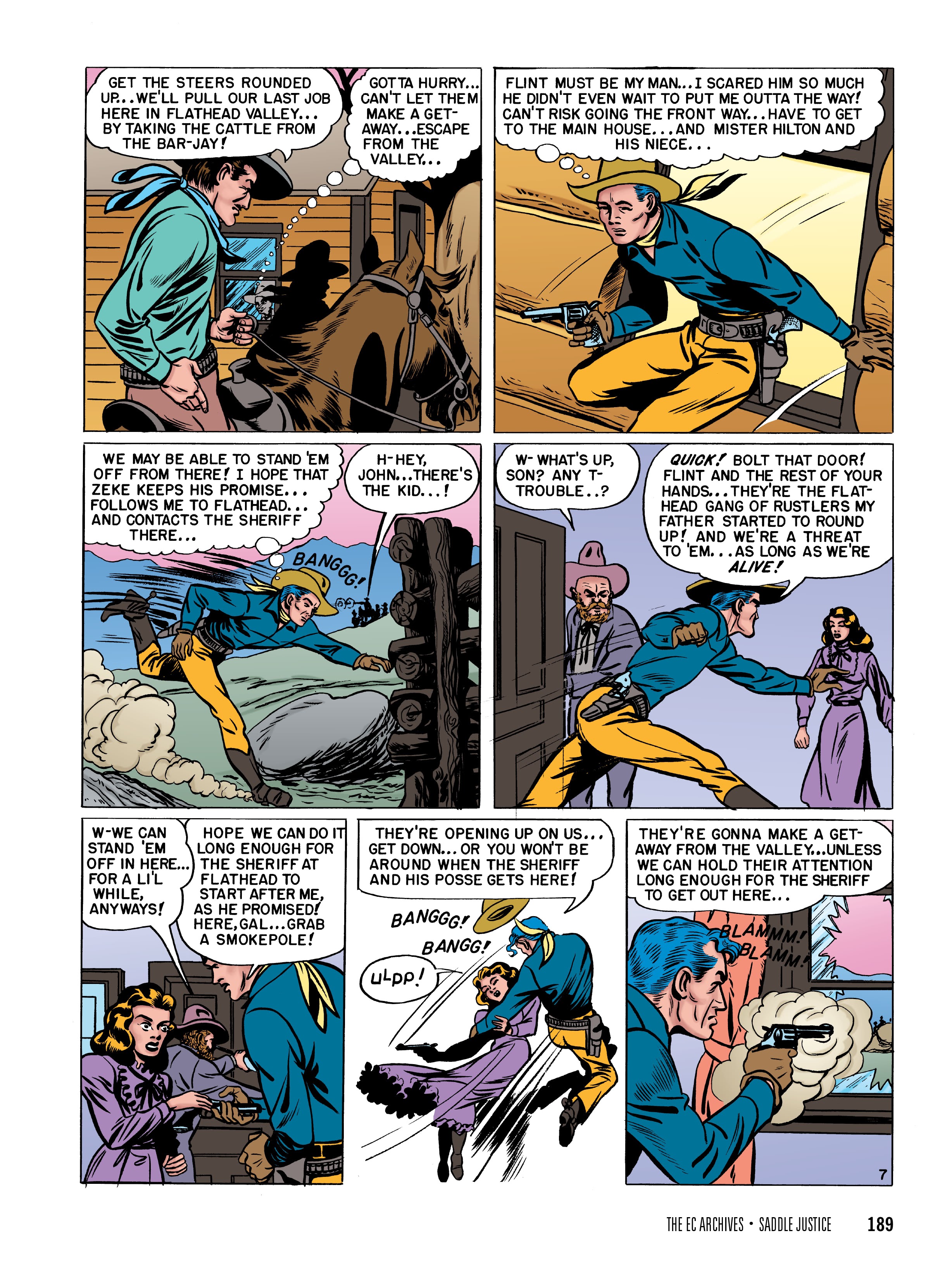 Read online The EC Archives: Saddle Justice comic -  Issue # TPB (Part 2) - 91