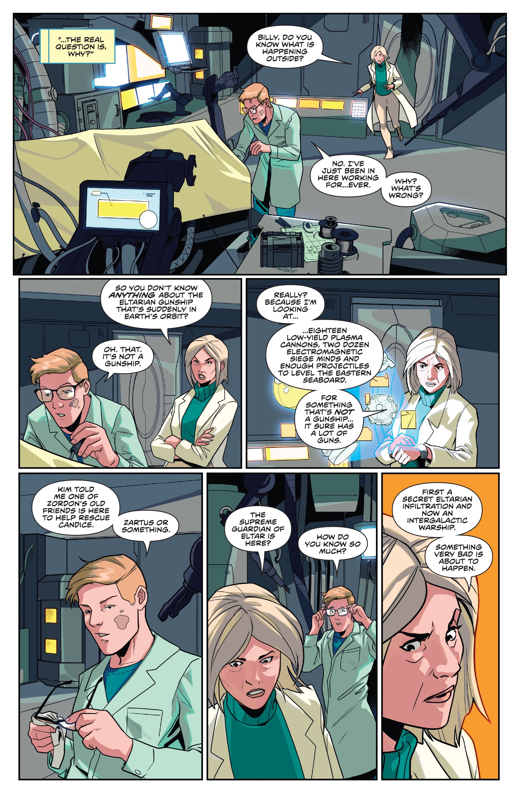 Read online Mighty Morphin comic -  Issue #11 - 17