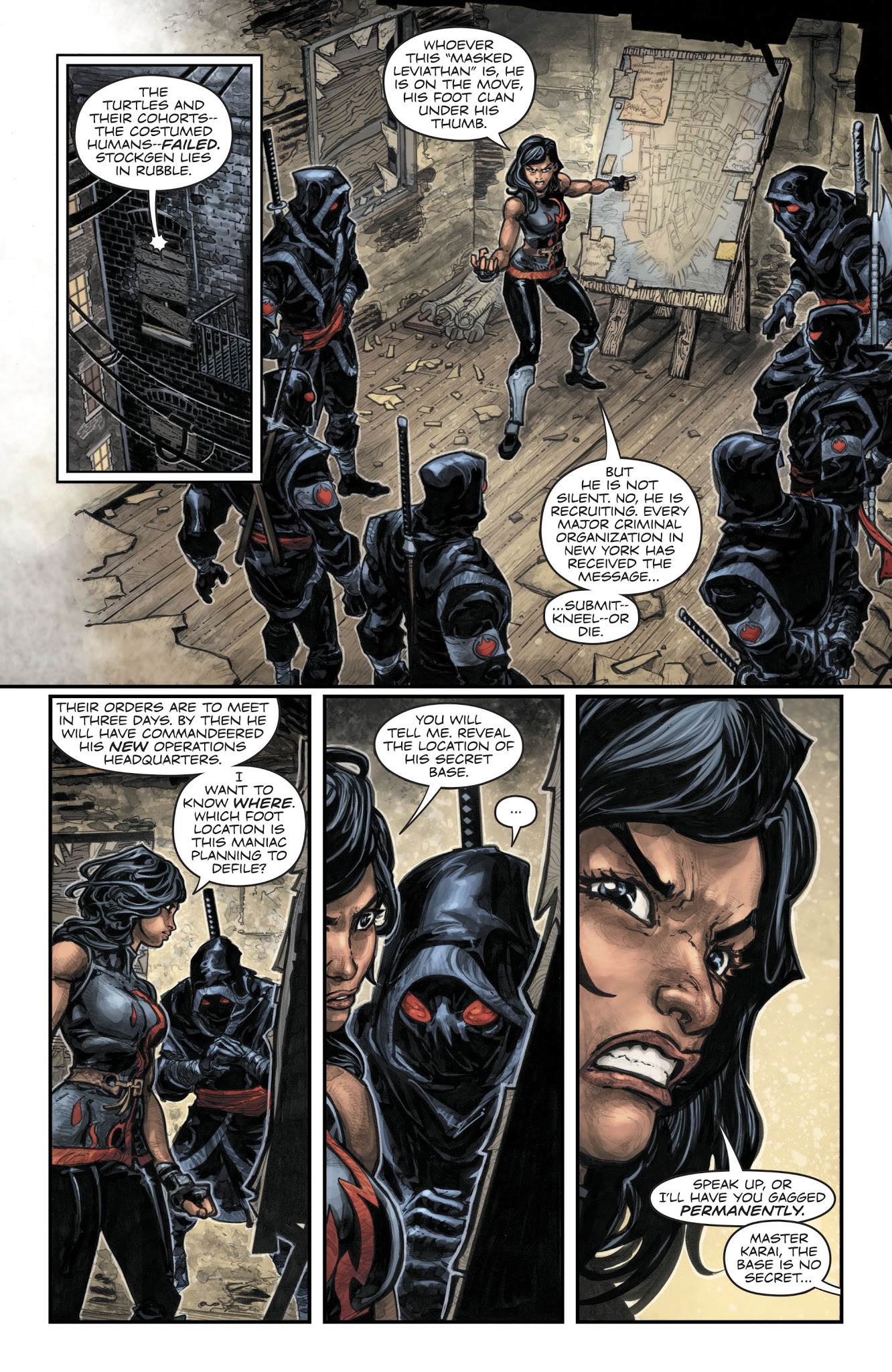 Read online Batman/Teenage Mutant Ninja Turtles II comic -  Issue #4 - 19