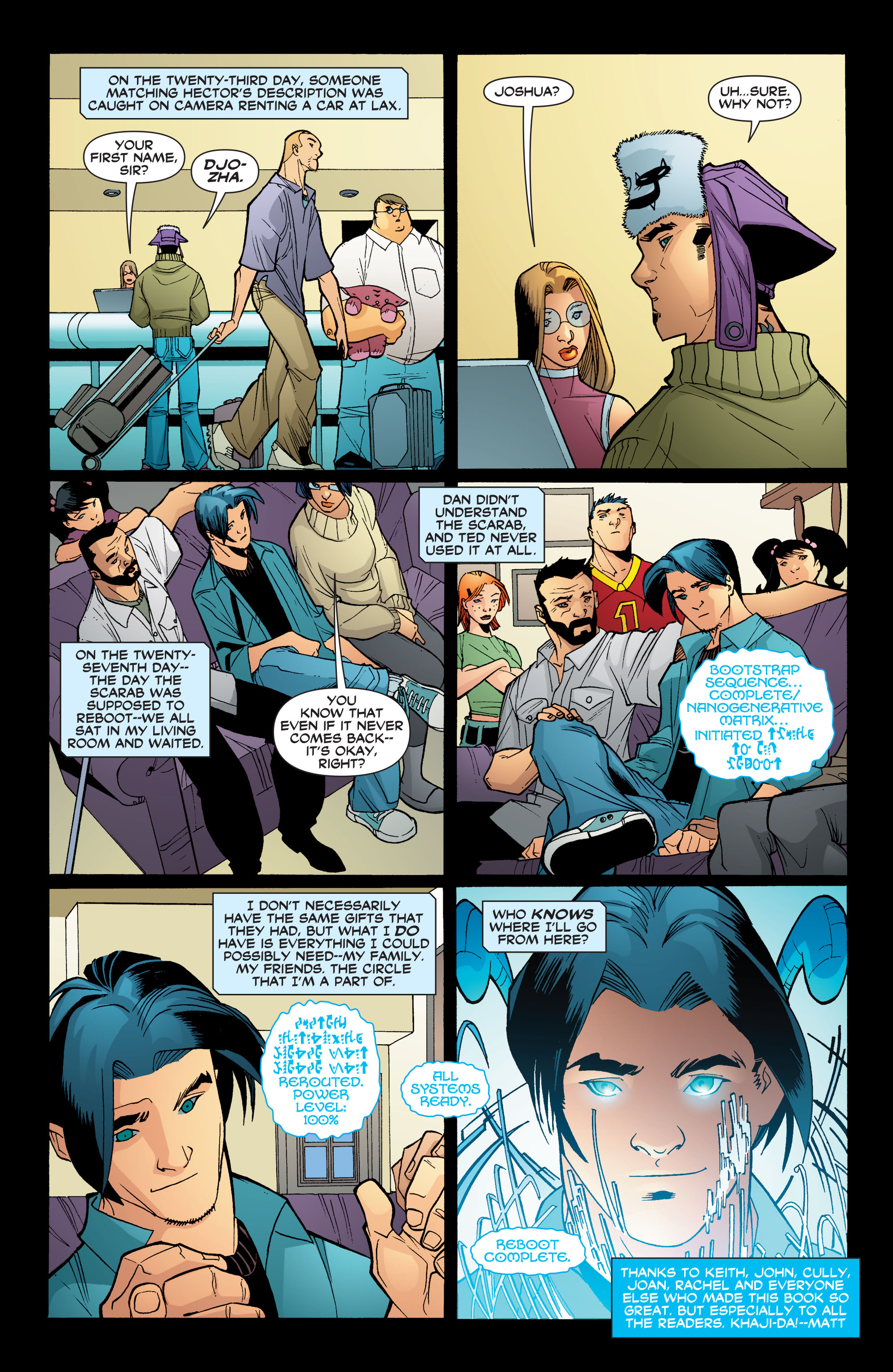 Read online Blue Beetle (2006) comic -  Issue #36 - 22