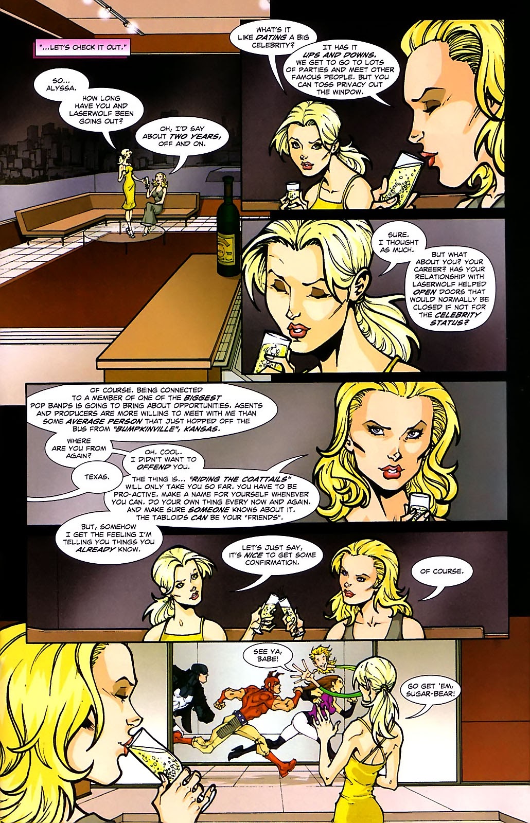 Read online Wildguard: Fool's Gold comic -  Issue #1 - 16