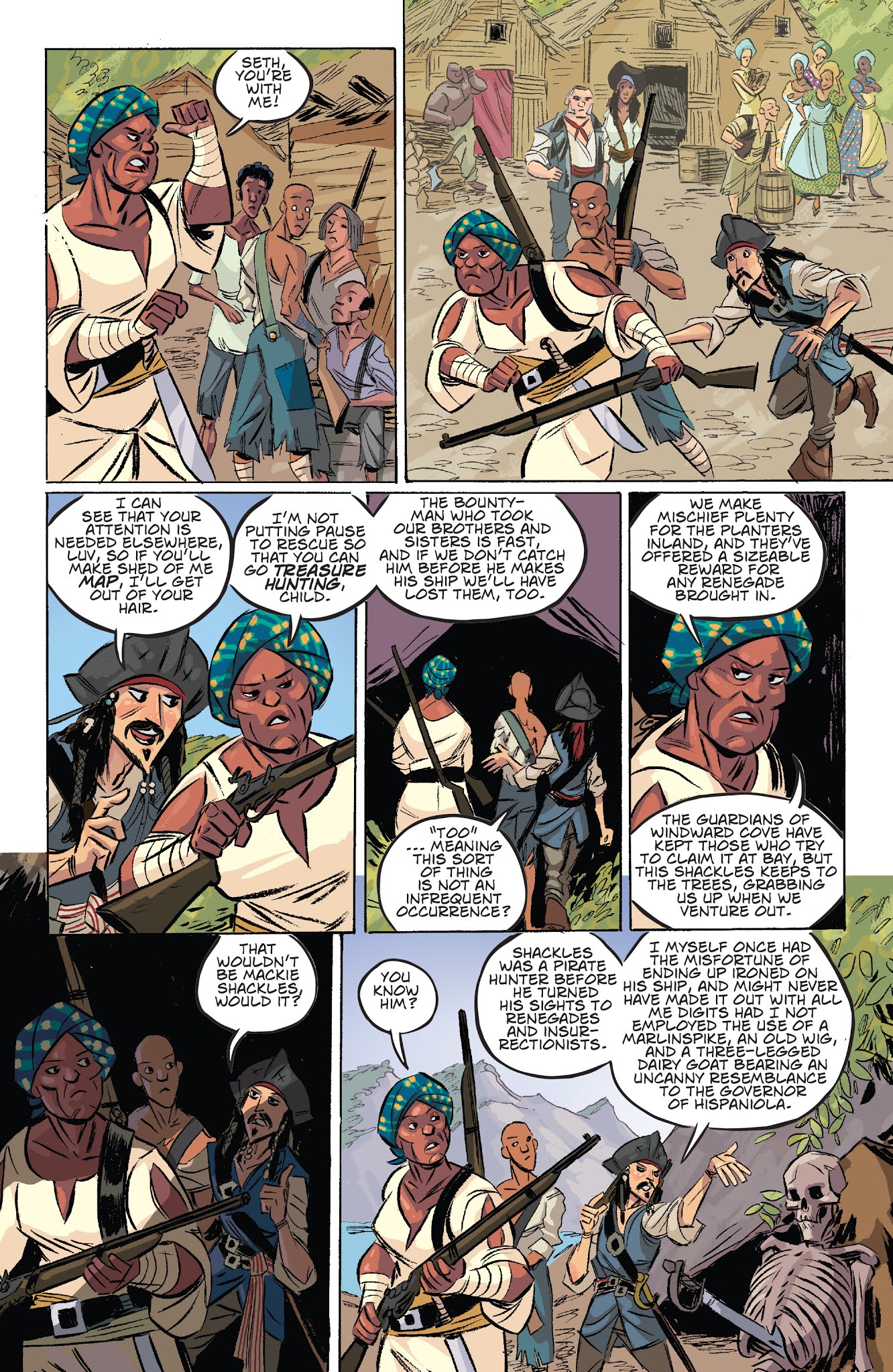 Read online Disney Pirates of the Caribbean comic -  Issue #1 - 10