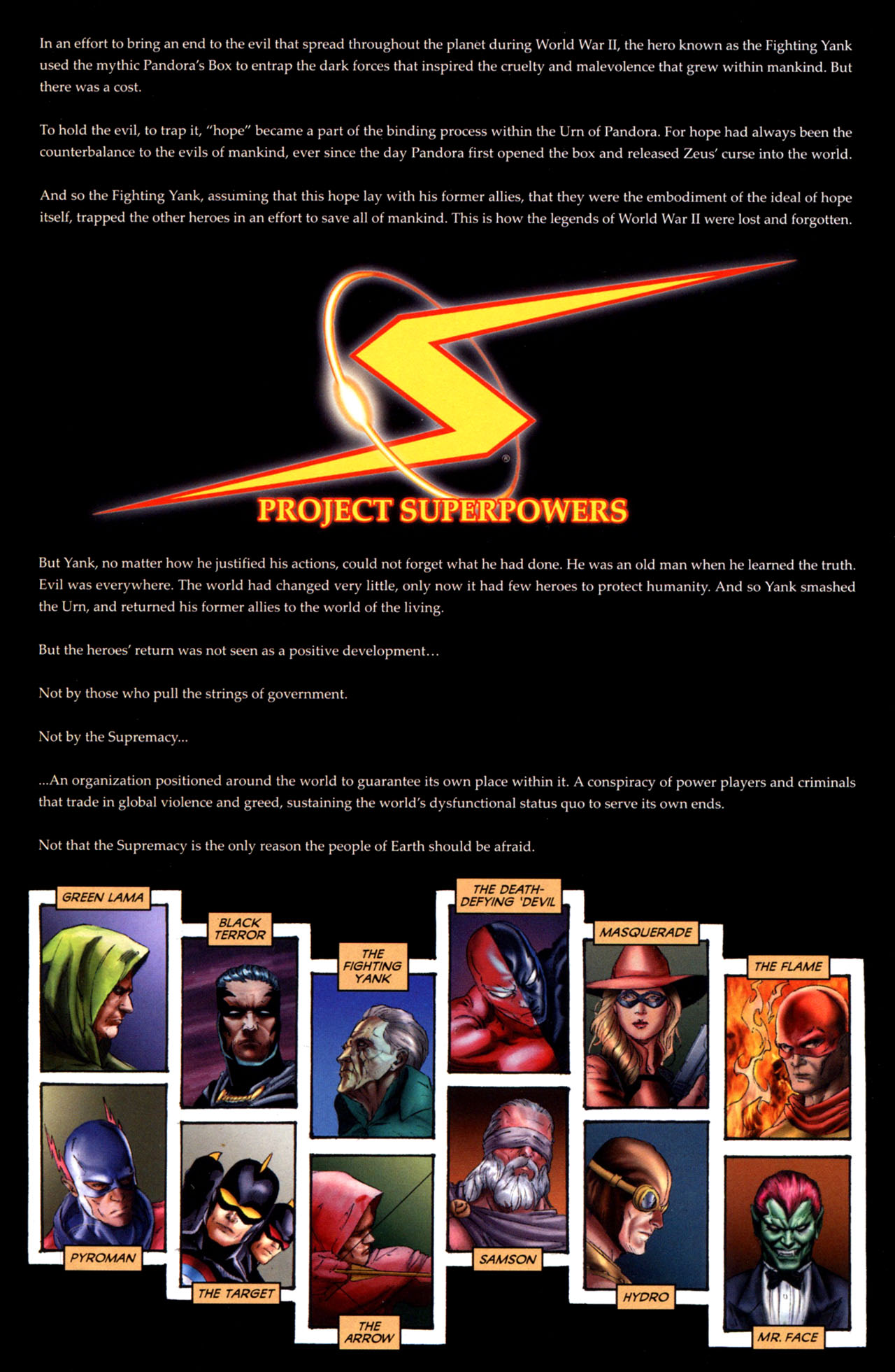 Read online Project Superpowers: Chapter Two comic -  Issue #1 - 3