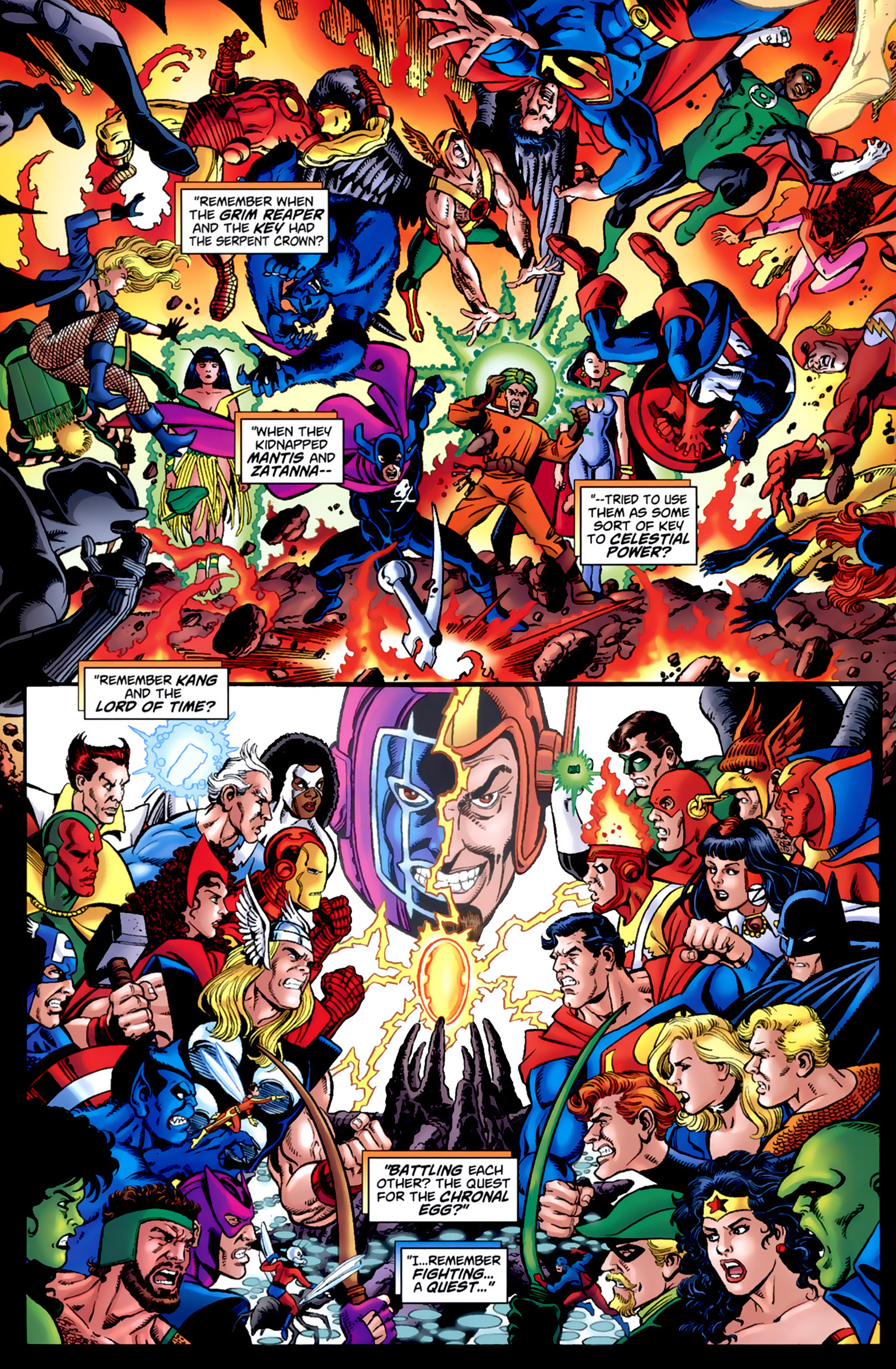 Read online JLA/Avengers comic -  Issue #3 - 14