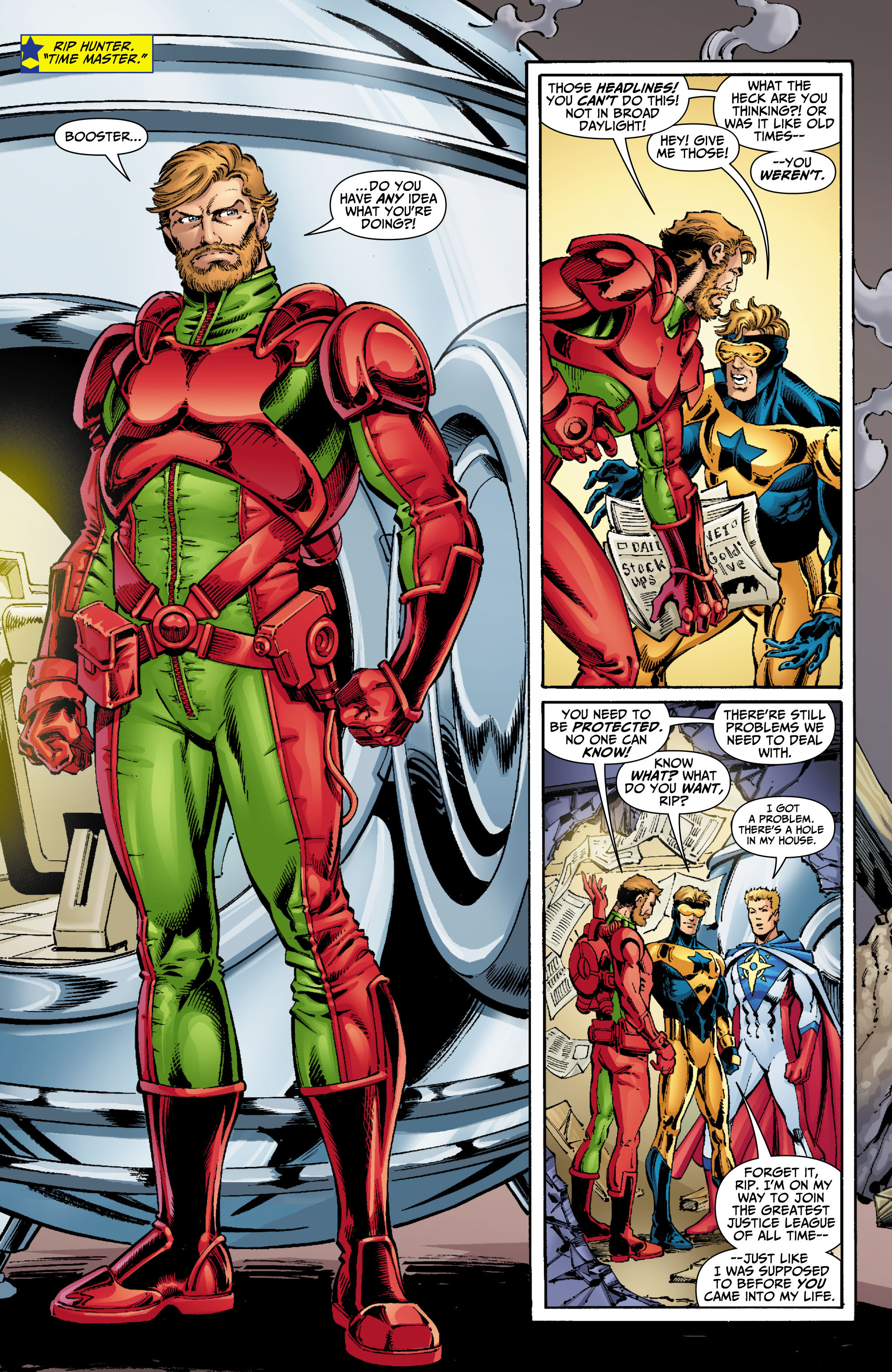 Read online Booster Gold (2007) comic -  Issue #1 - 12