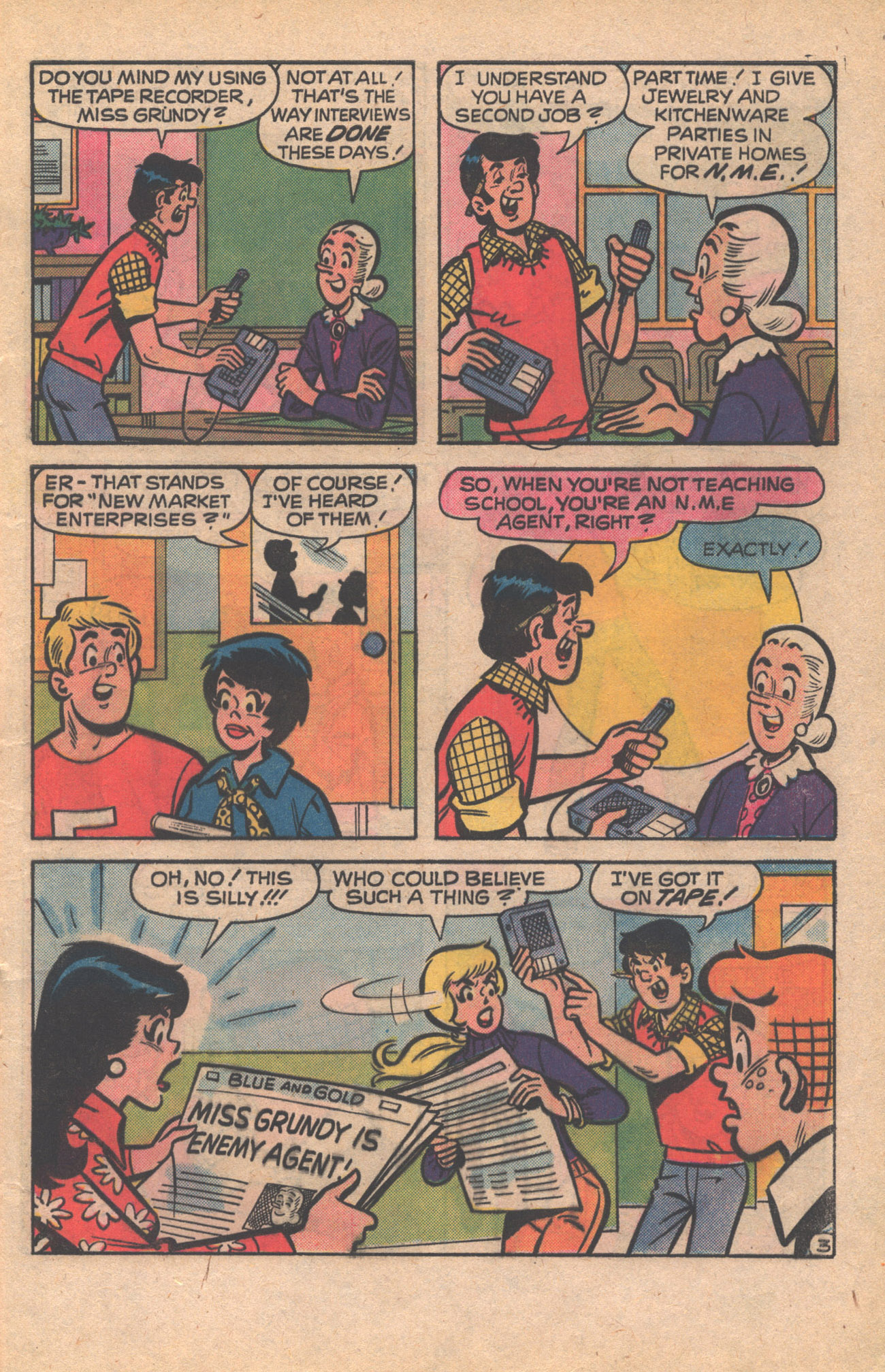 Read online Archie at Riverdale High (1972) comic -  Issue #33 - 5