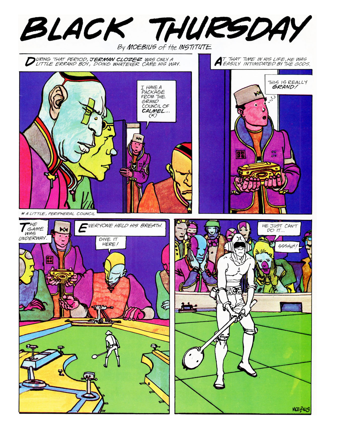 Read online Heavy Metal Presents Is Man Good? comic -  Issue # Full - 7
