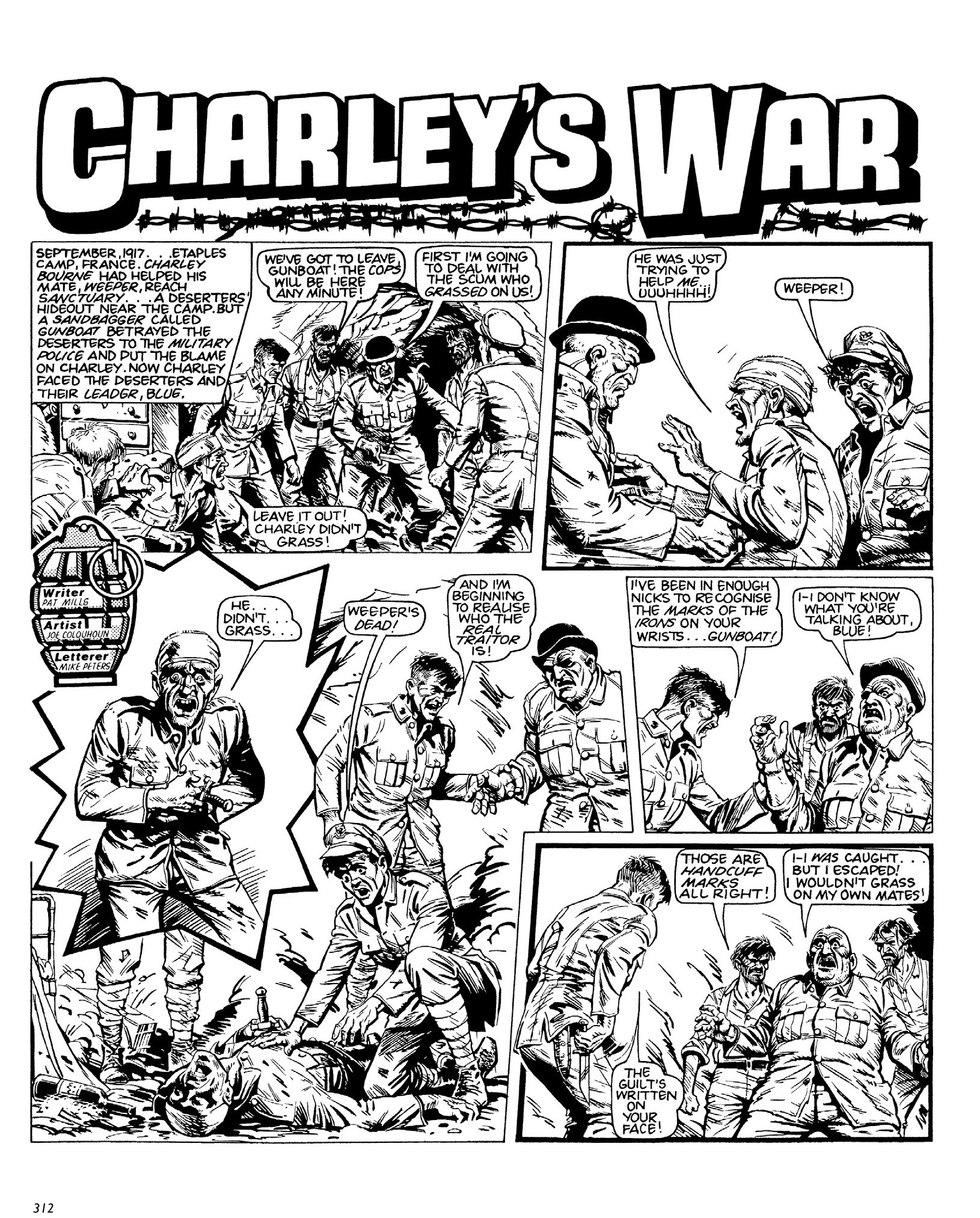 Read online Charley's War: The Definitive Collection comic -  Issue # TPB 2 - 312