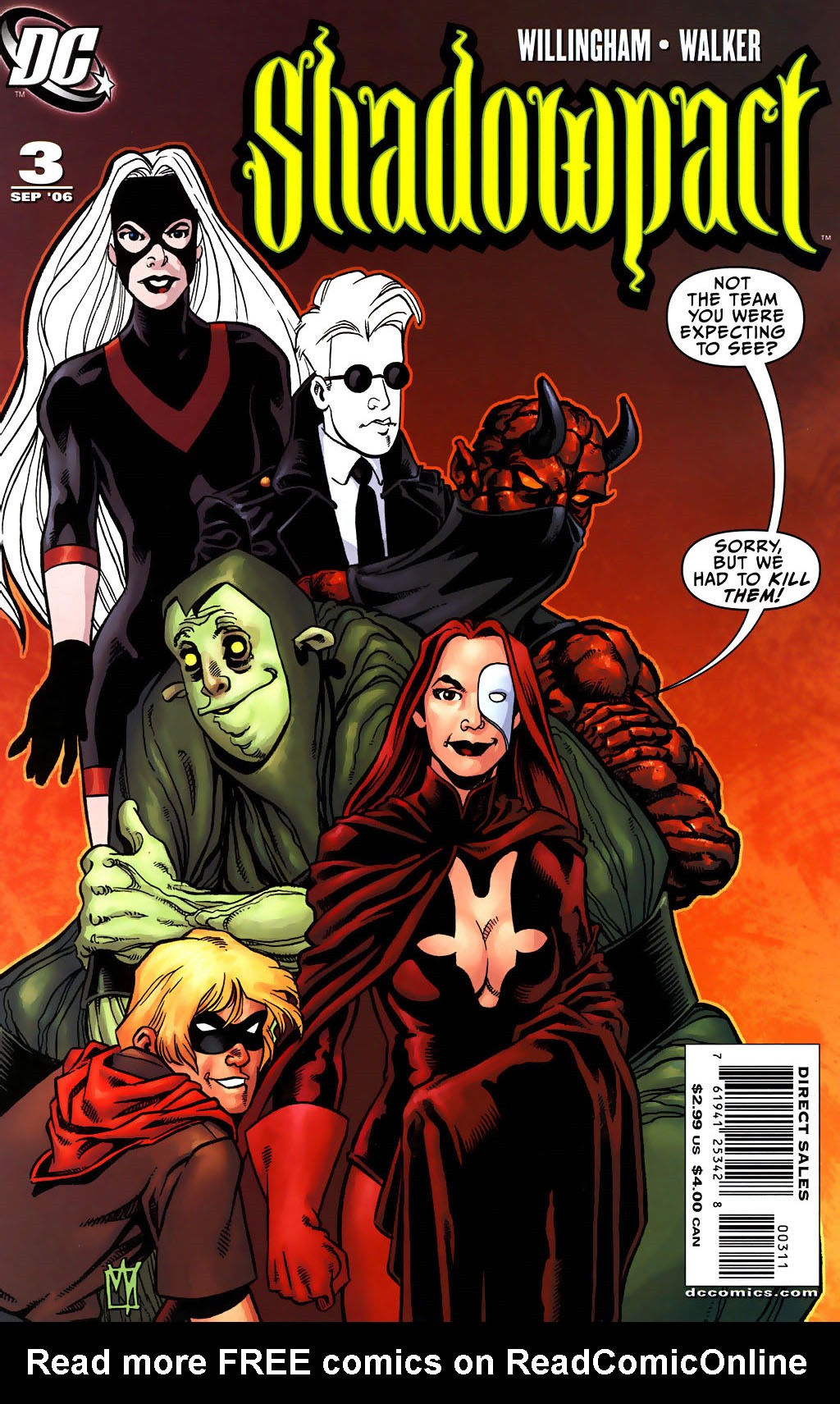 Read online Shadowpact comic -  Issue #3 - 1
