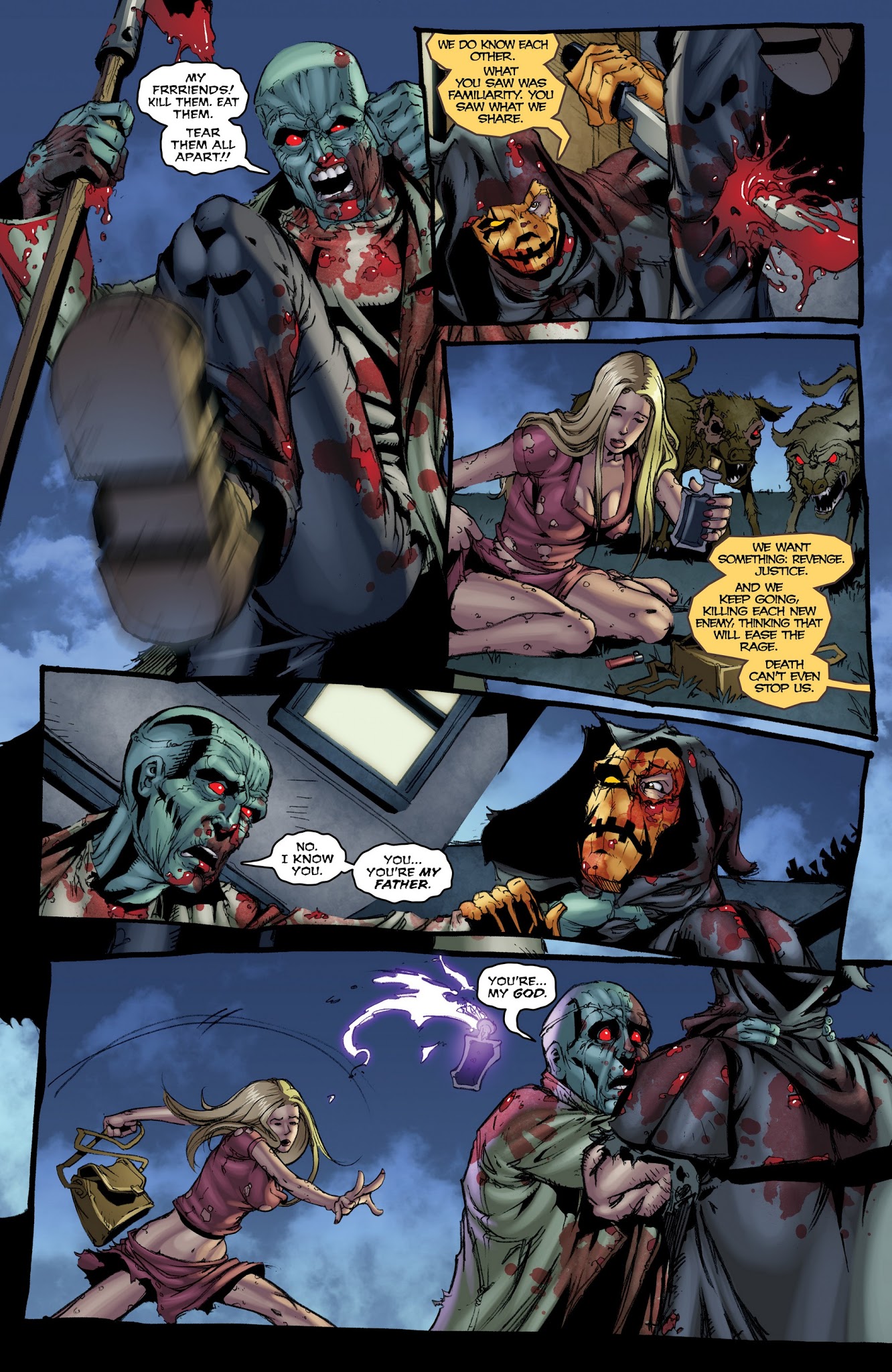 Read online Hack/Slash Omnibus comic -  Issue # TPB 4 - 137