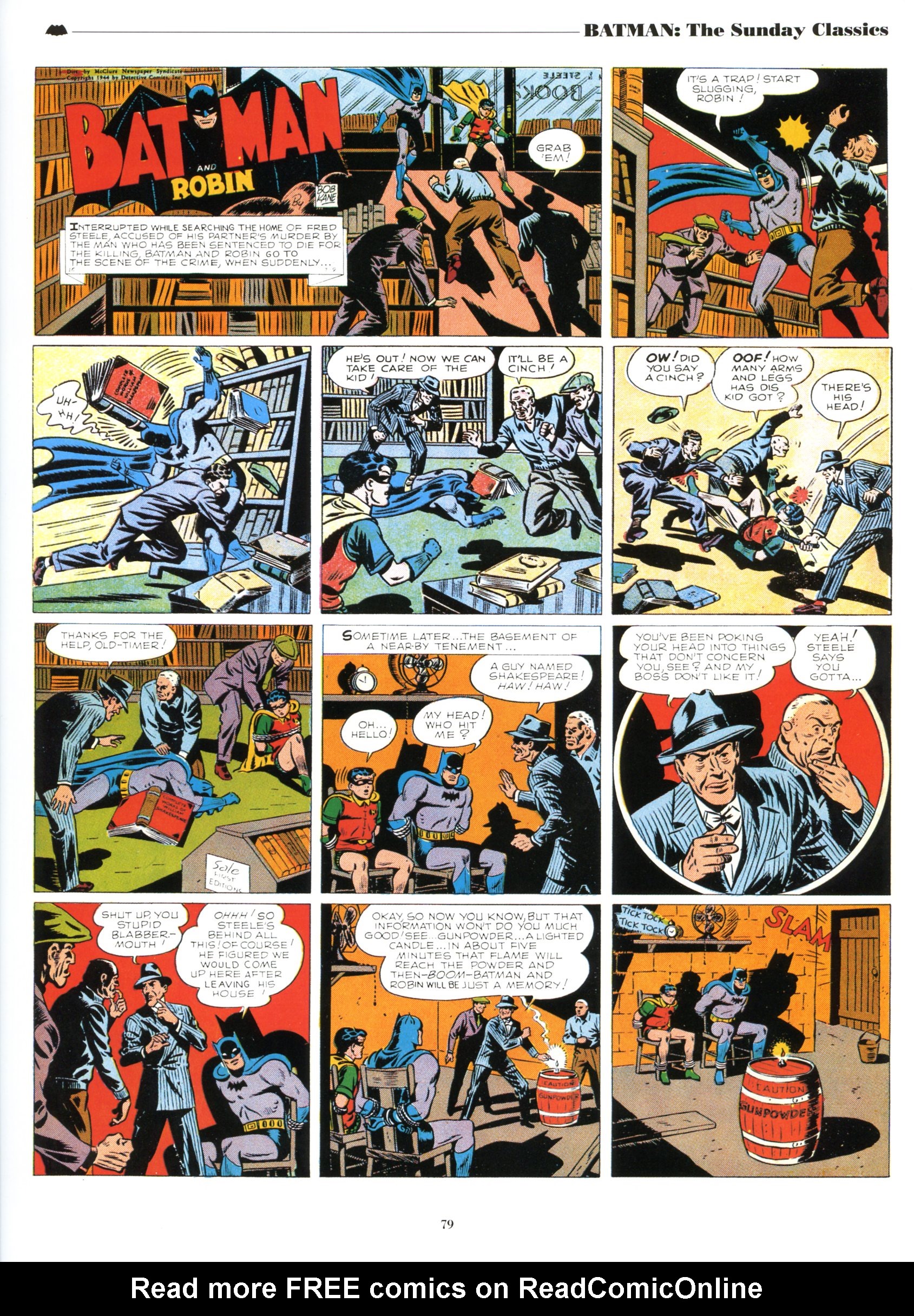 Read online Batman: The Sunday Classics comic -  Issue # TPB - 85