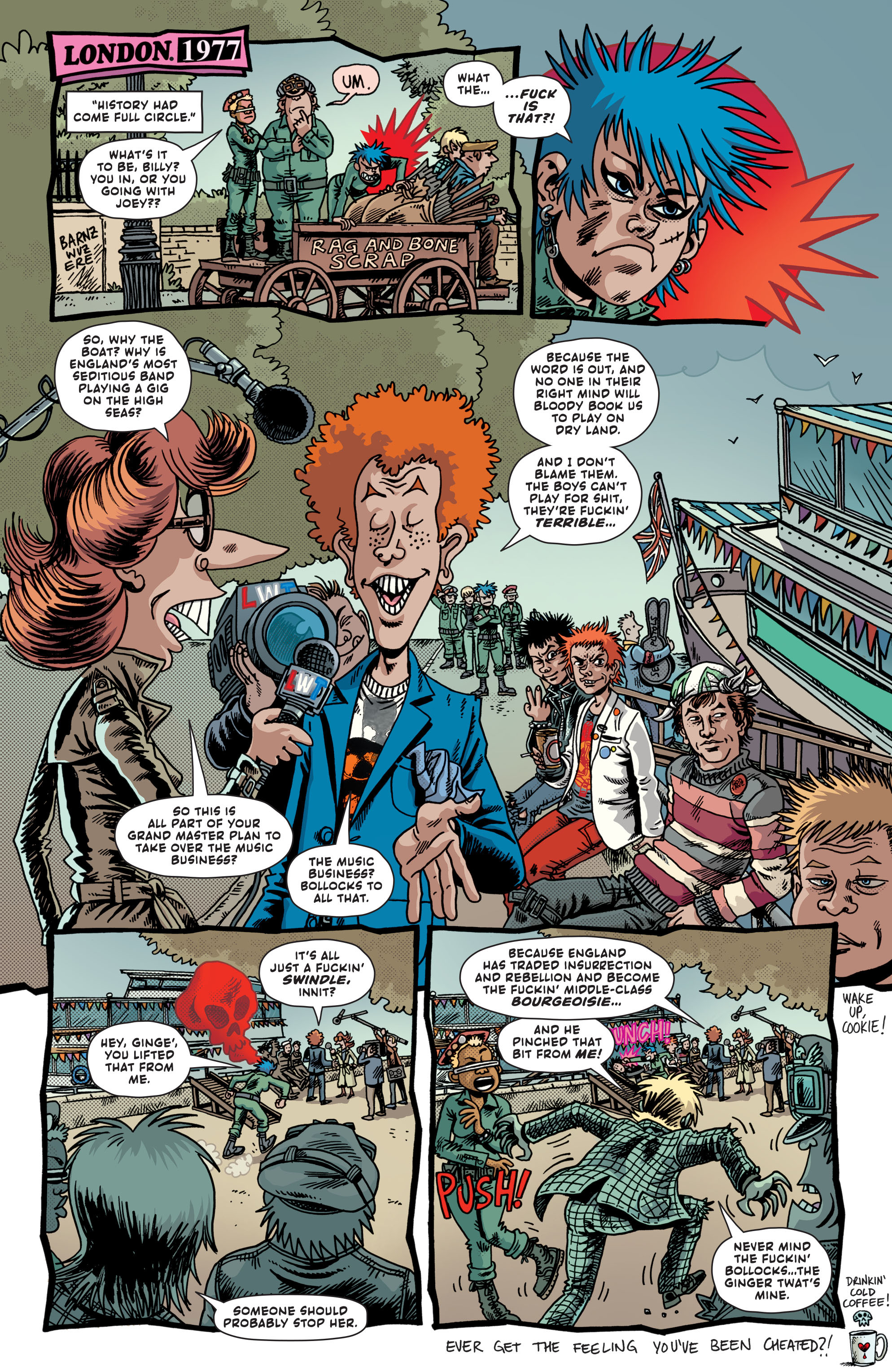 Read online Last Gang In Town comic -  Issue #5 - 6