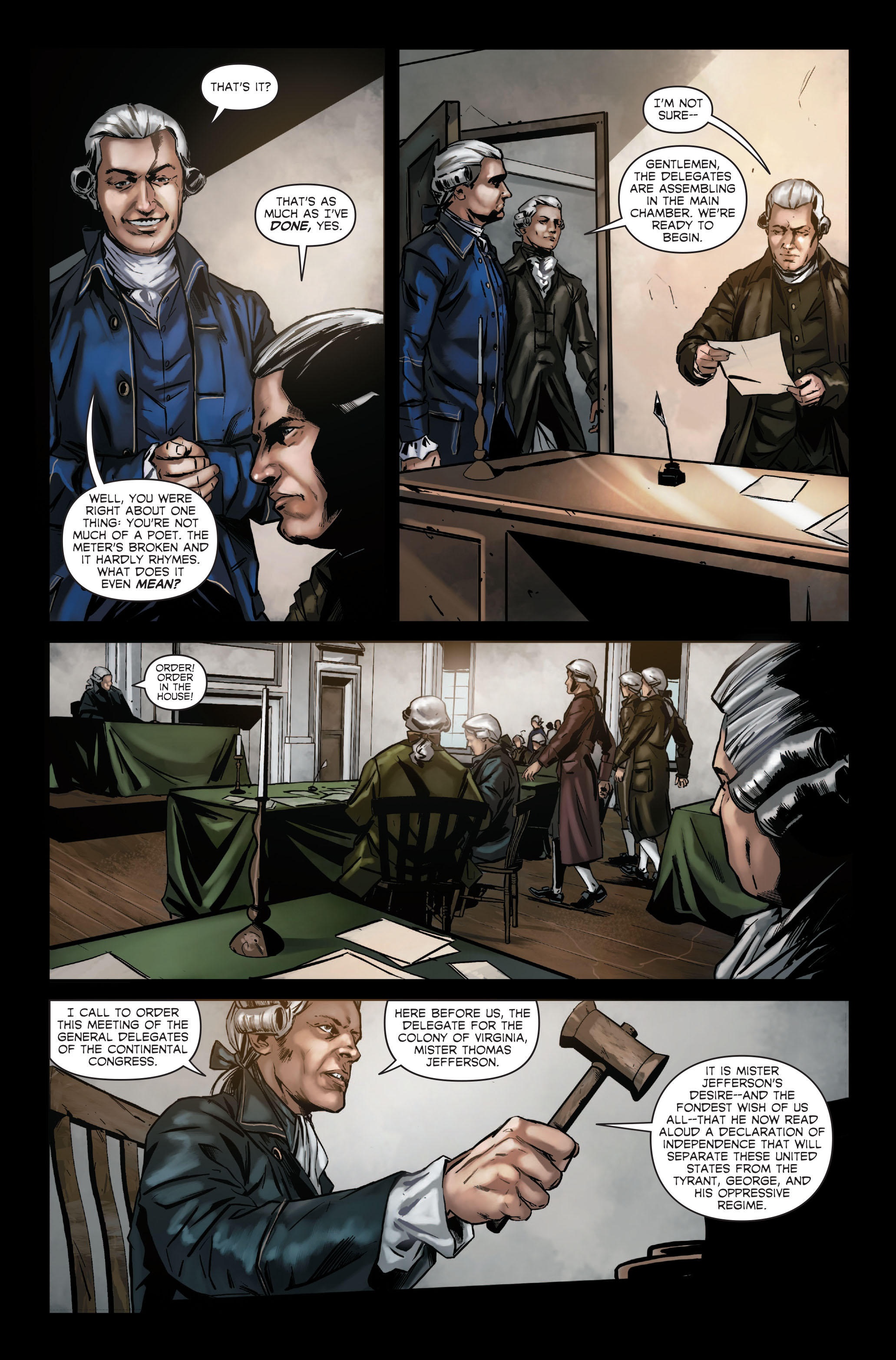 Captain America Theater of War: Ghosts of My Country Full Page 4