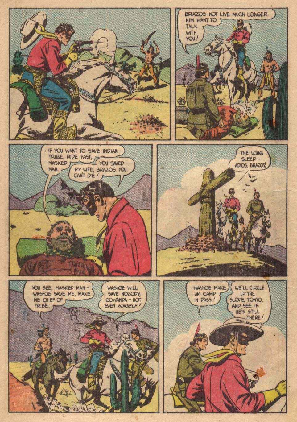 Read online The Lone Ranger (1948) comic -  Issue #32 - 16
