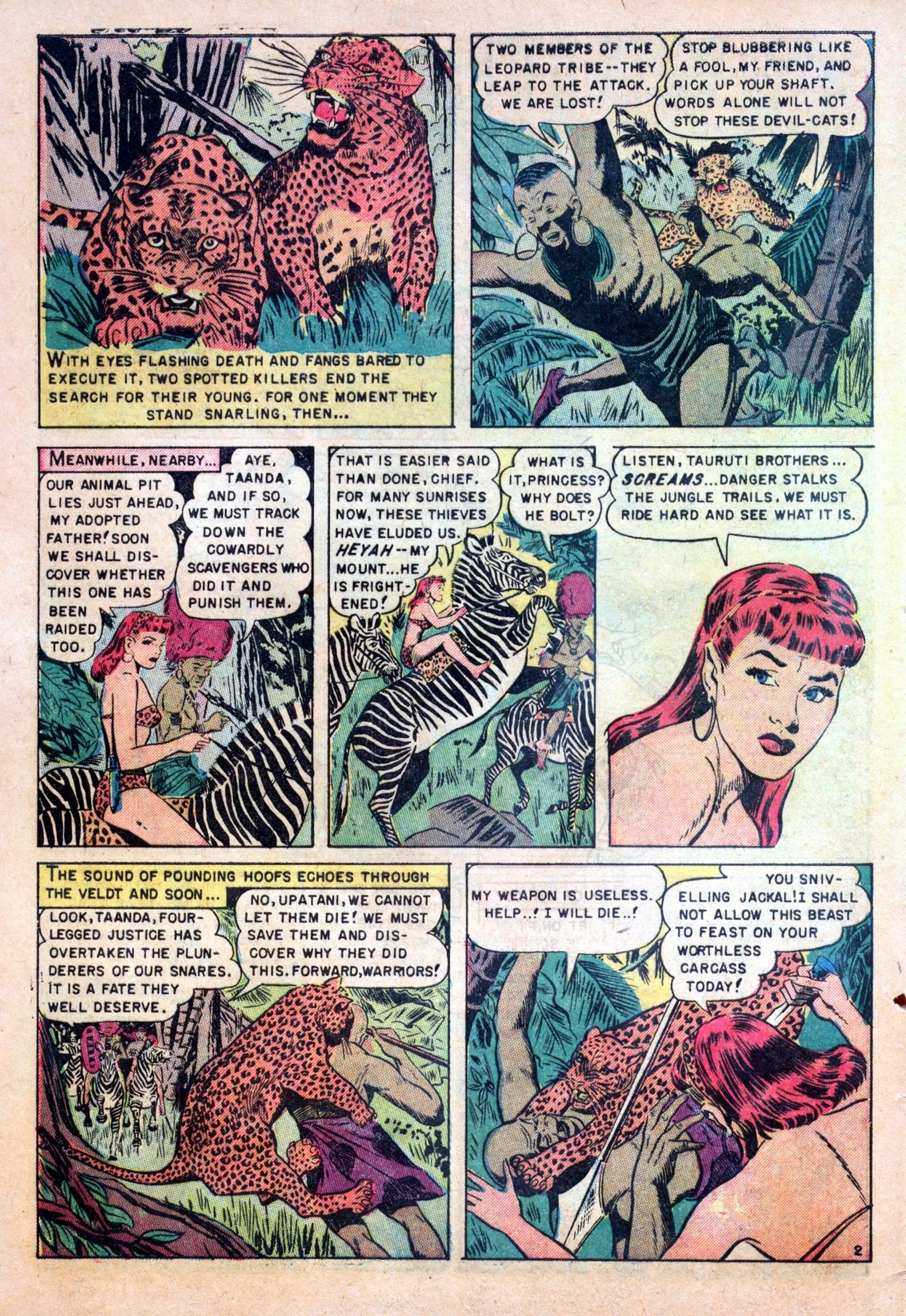 Read online Taanda White Princess of the Jungle comic -  Issue #1 - 4