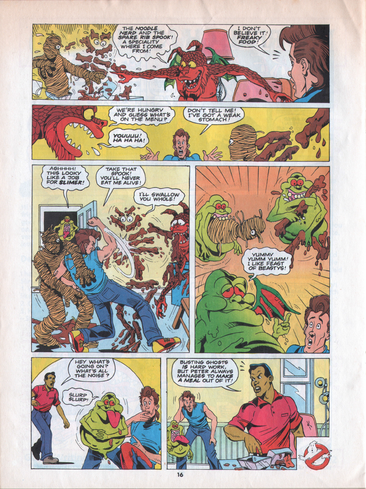 Read online The Real Ghostbusters comic -  Issue #55 - 16