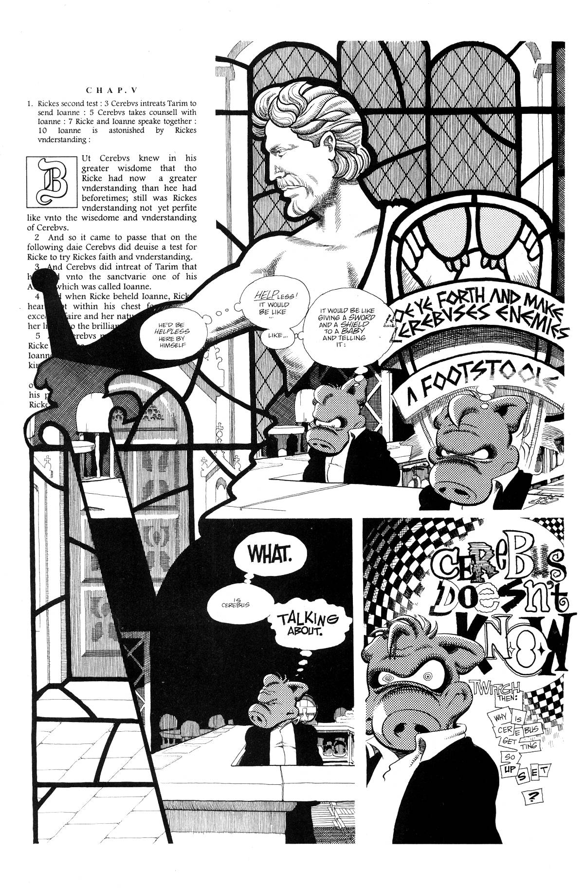 Read online Cerebus comic -  Issue #225 - 13