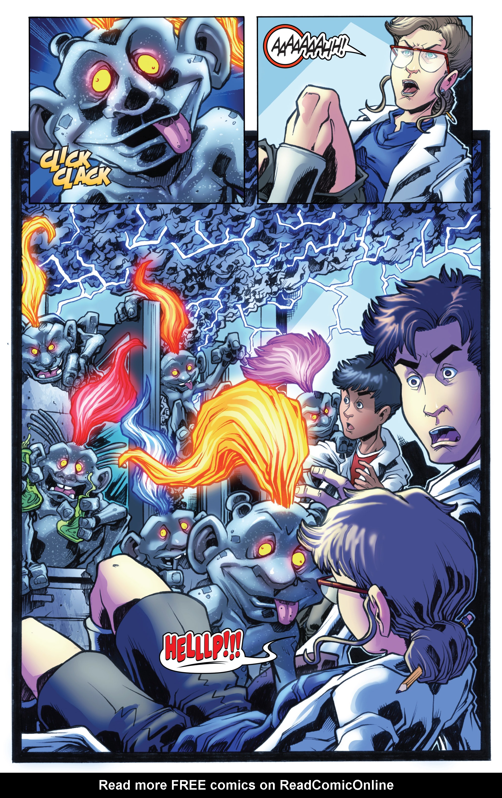 Read online Creeple Peeple comic -  Issue #2 - 4