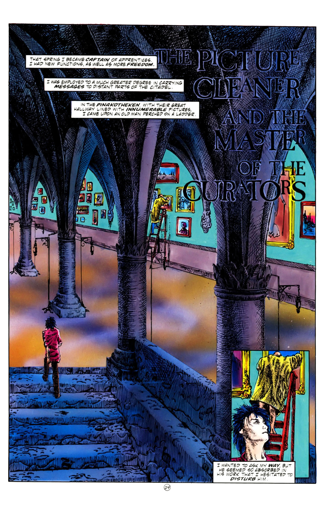 Read online Gene Wolfe's The Shadow Of The Torturer comic -  Issue #1 - 25