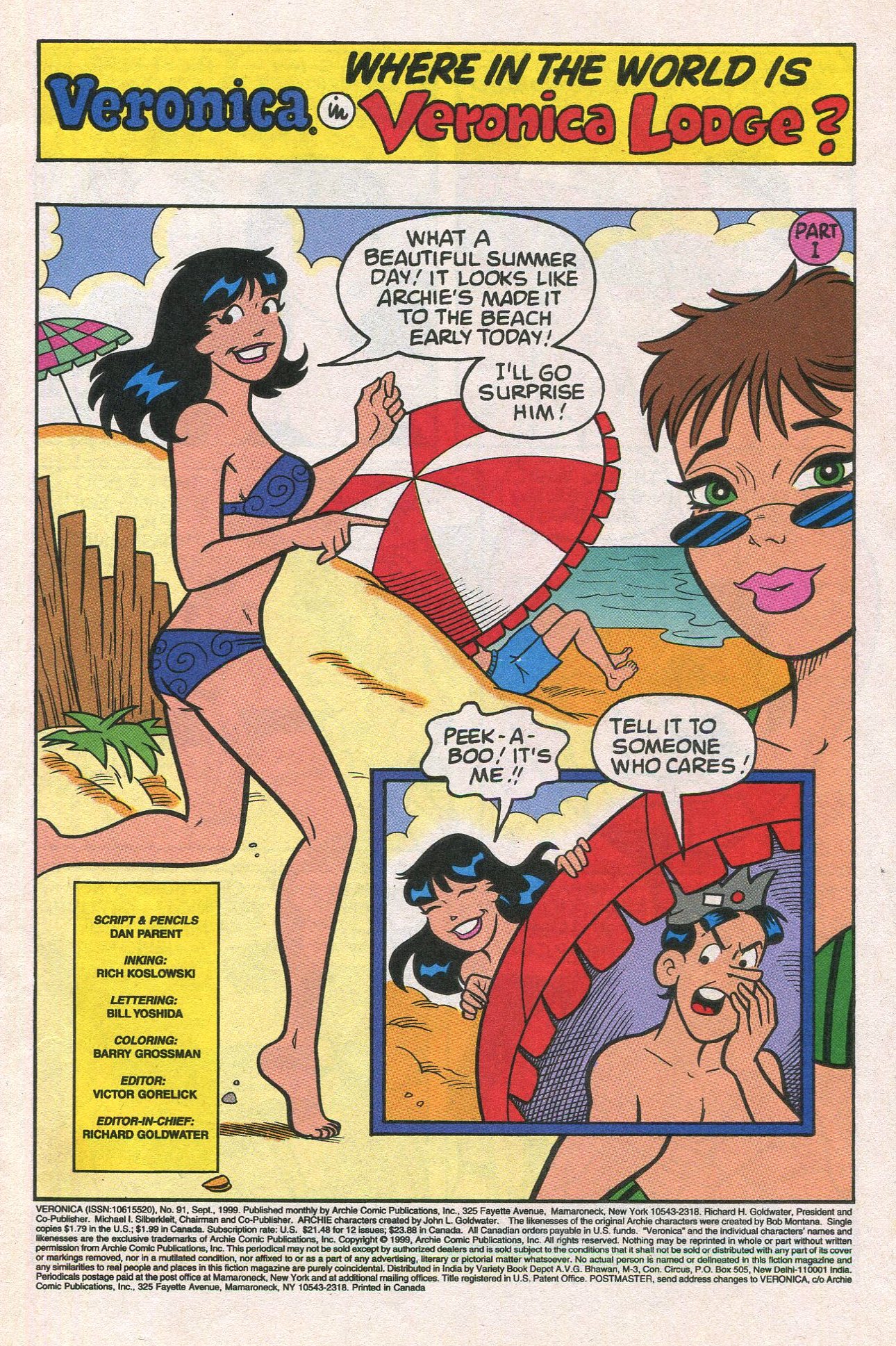 Read online Veronica comic -  Issue #91 - 3