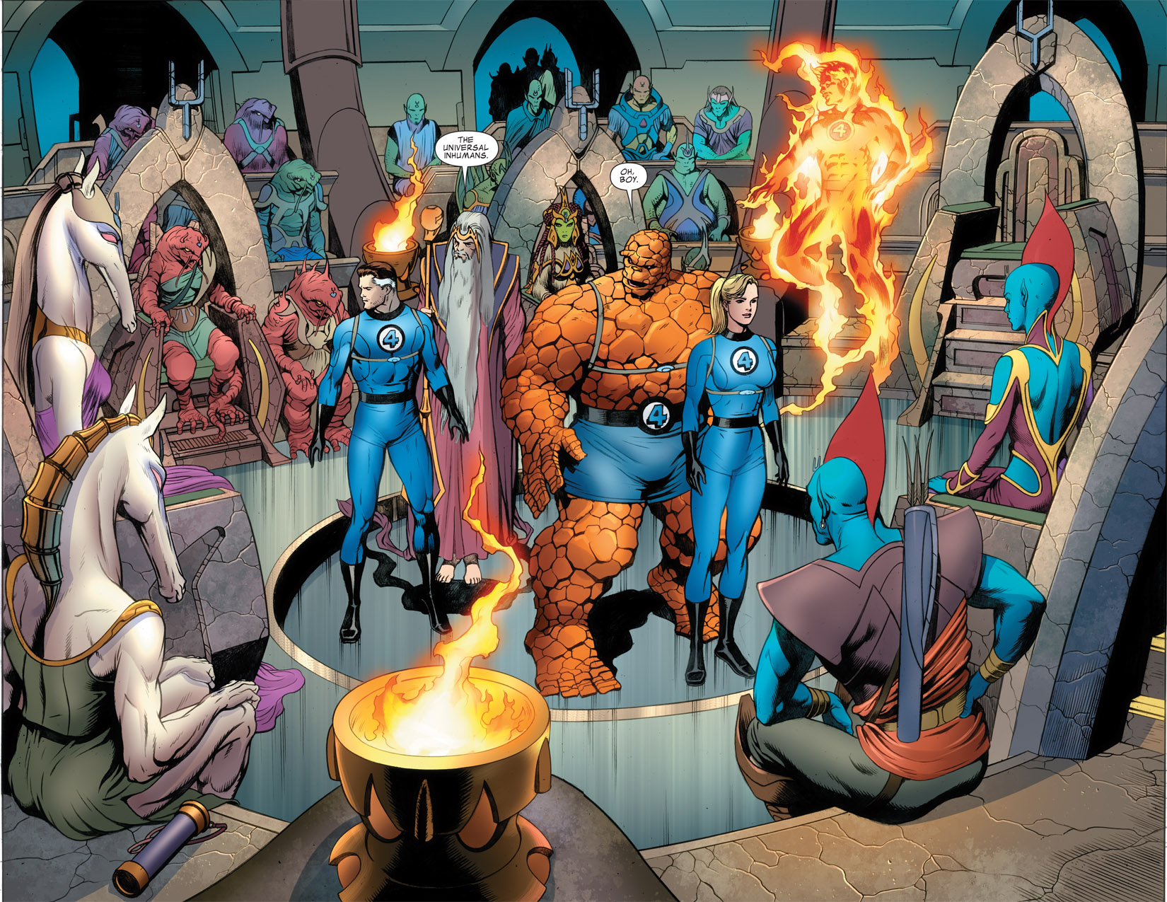 Read online Fantastic Four By Jonathan Hickman Omnibus comic -  Issue # TPB 1 (Part 1) - 185