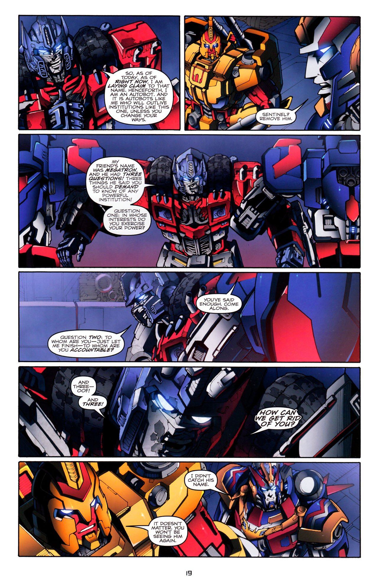 Read online The Transformers (2009) comic -  Issue #23 - 22