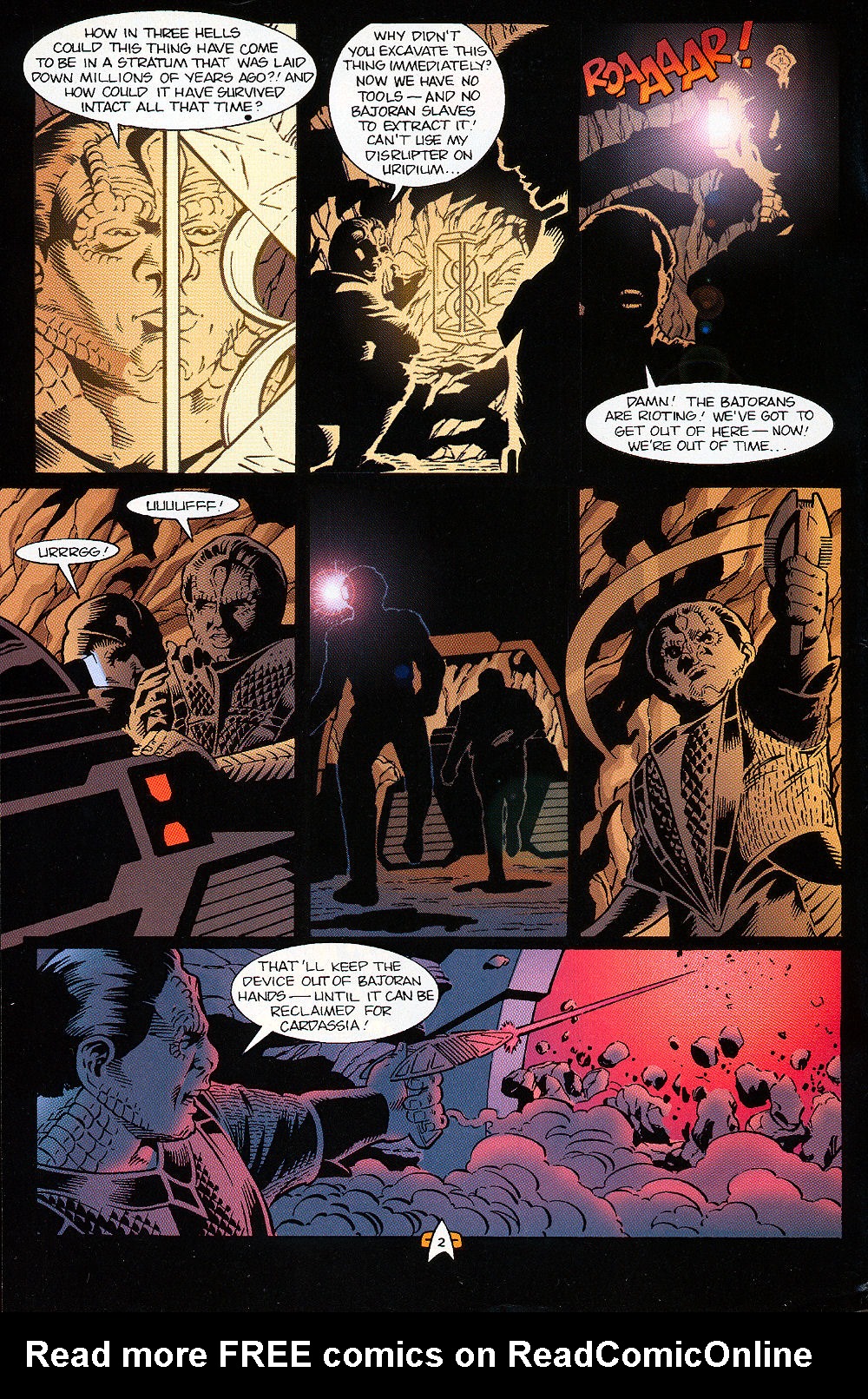 Read online Star Trek: Deep Space Nine (1993) comic -  Issue # _Ultimate Annual 1 - 4